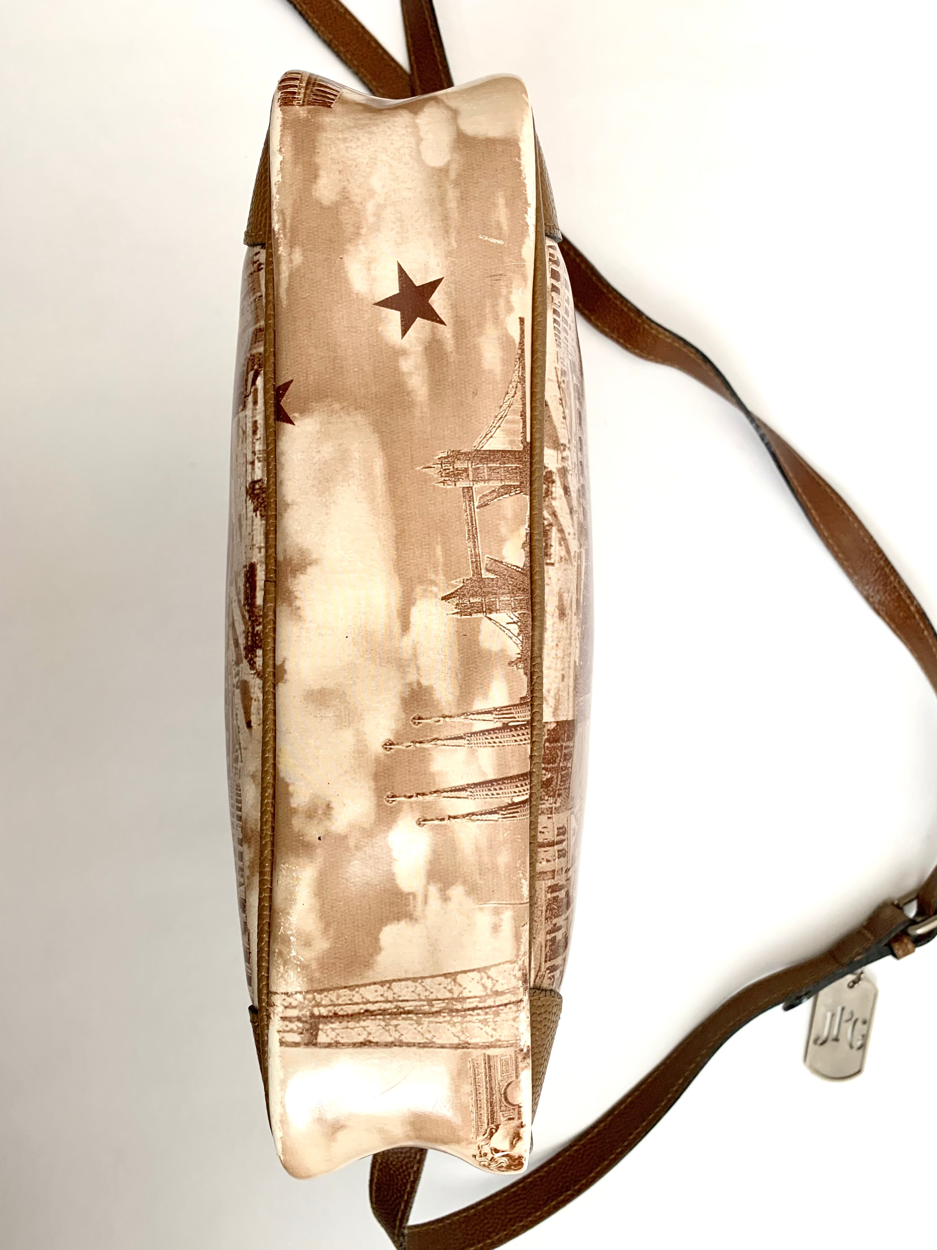 【 Jean Paul Gaultier 】Print Shoulder Bag