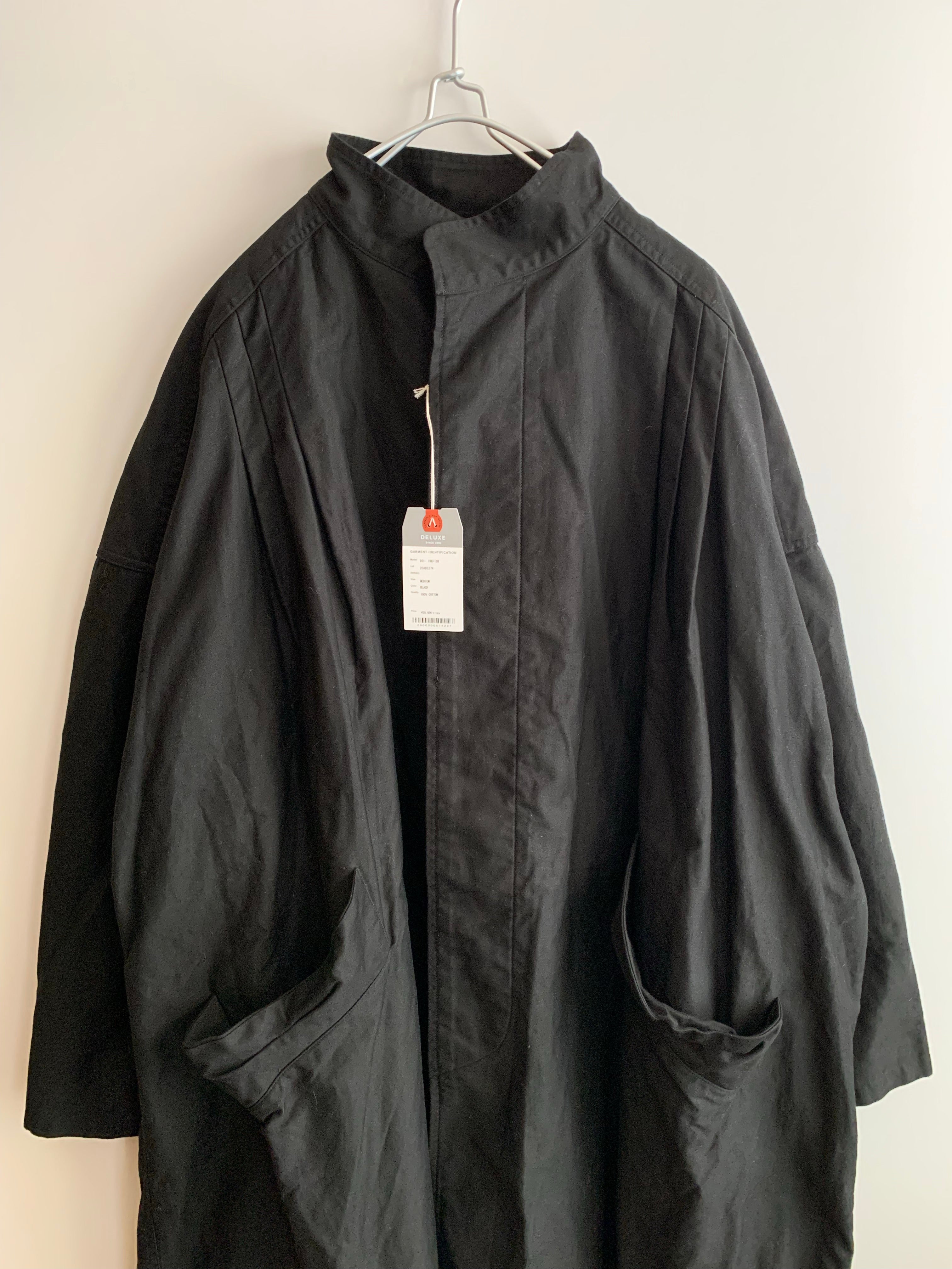 【DELUX 】D-51 INKFISH  OVER SIZE COAT