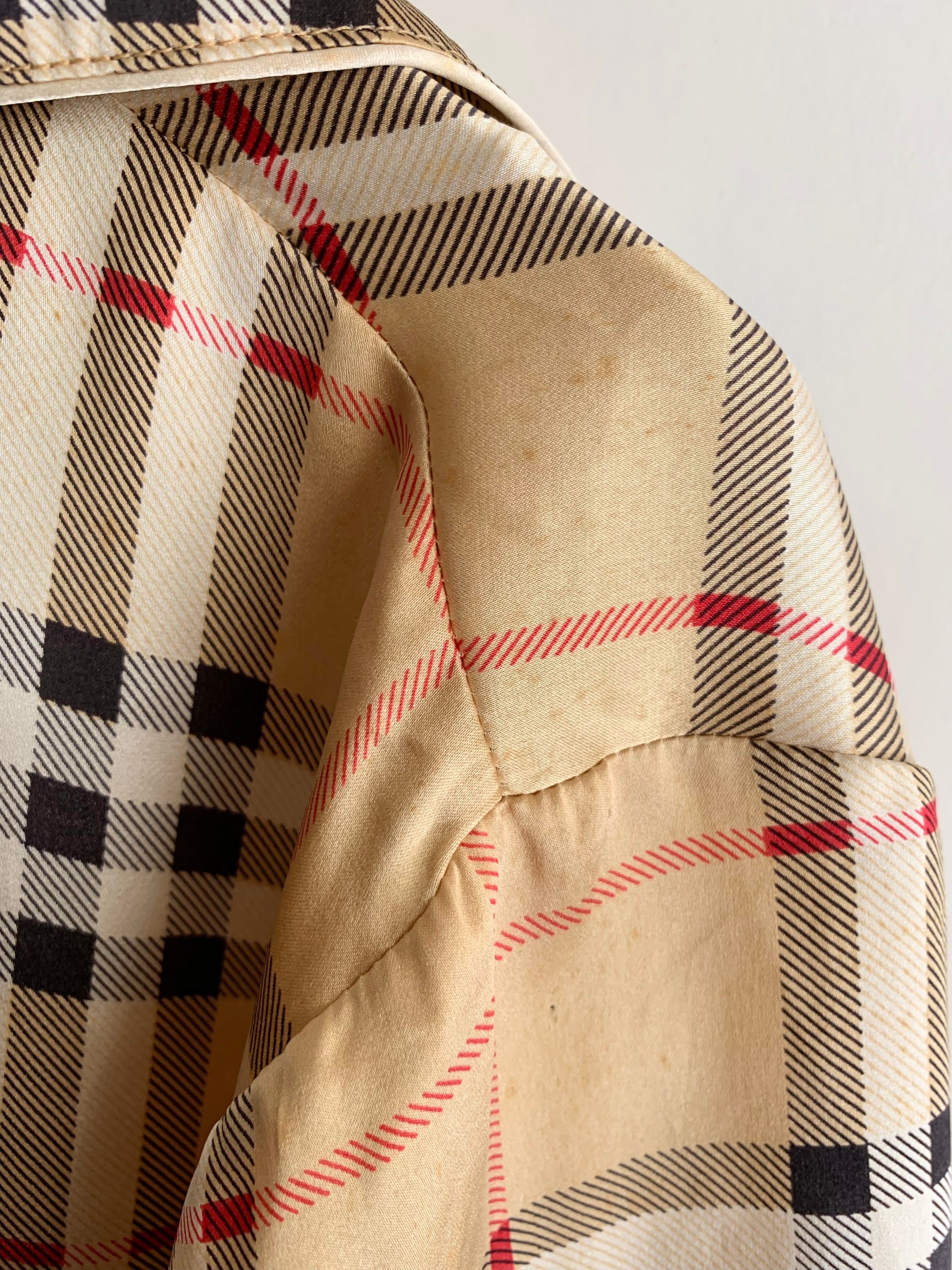 【 Burberry's 】NOVA CHECK GOWN COAT
