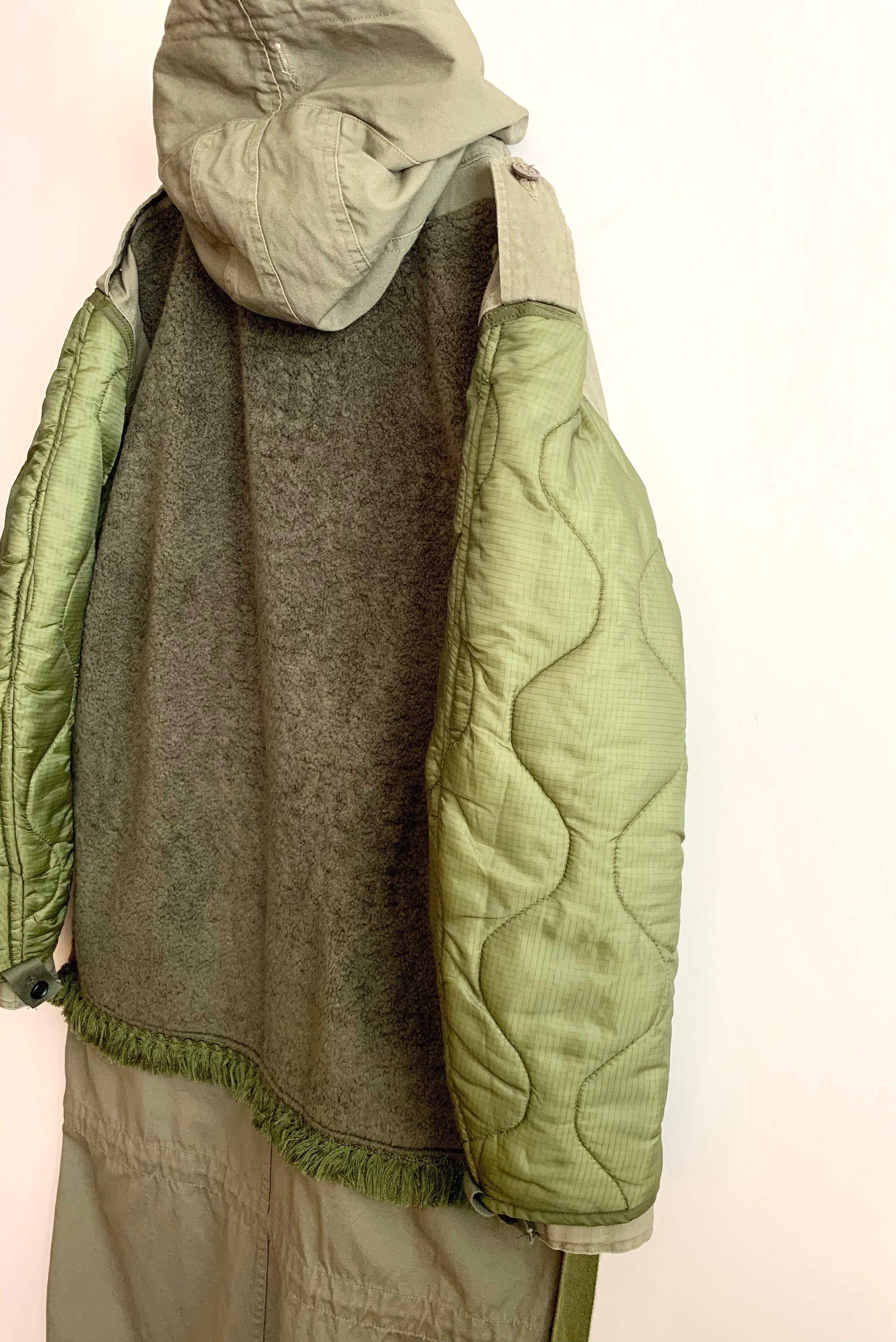 【 plumpynuts 】Docking Military Coat