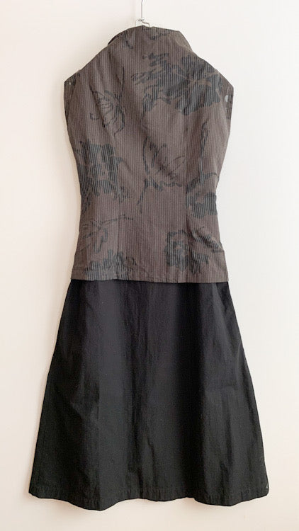 【 90s tricot COMME des GARCONS 】Layered No sleeve One Piece