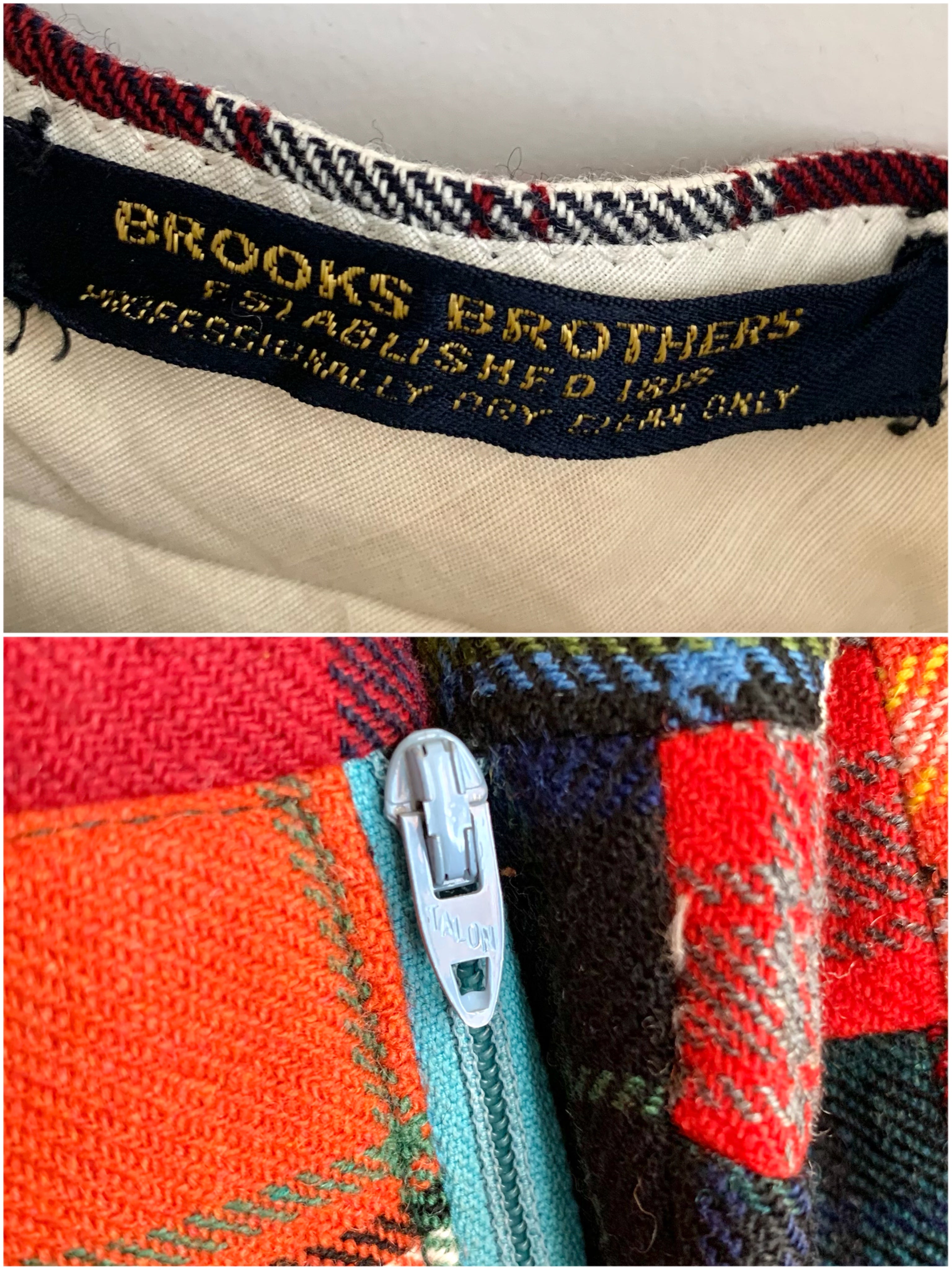 【 80s Brooks Brothers 】Pach Work Pants