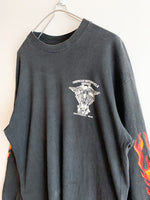 画像をギャラリービューアに読み込む, 【 80s Vintage TACOMA,WA】MOTORCYCLE SERVICE Long sleeve T-shirts

