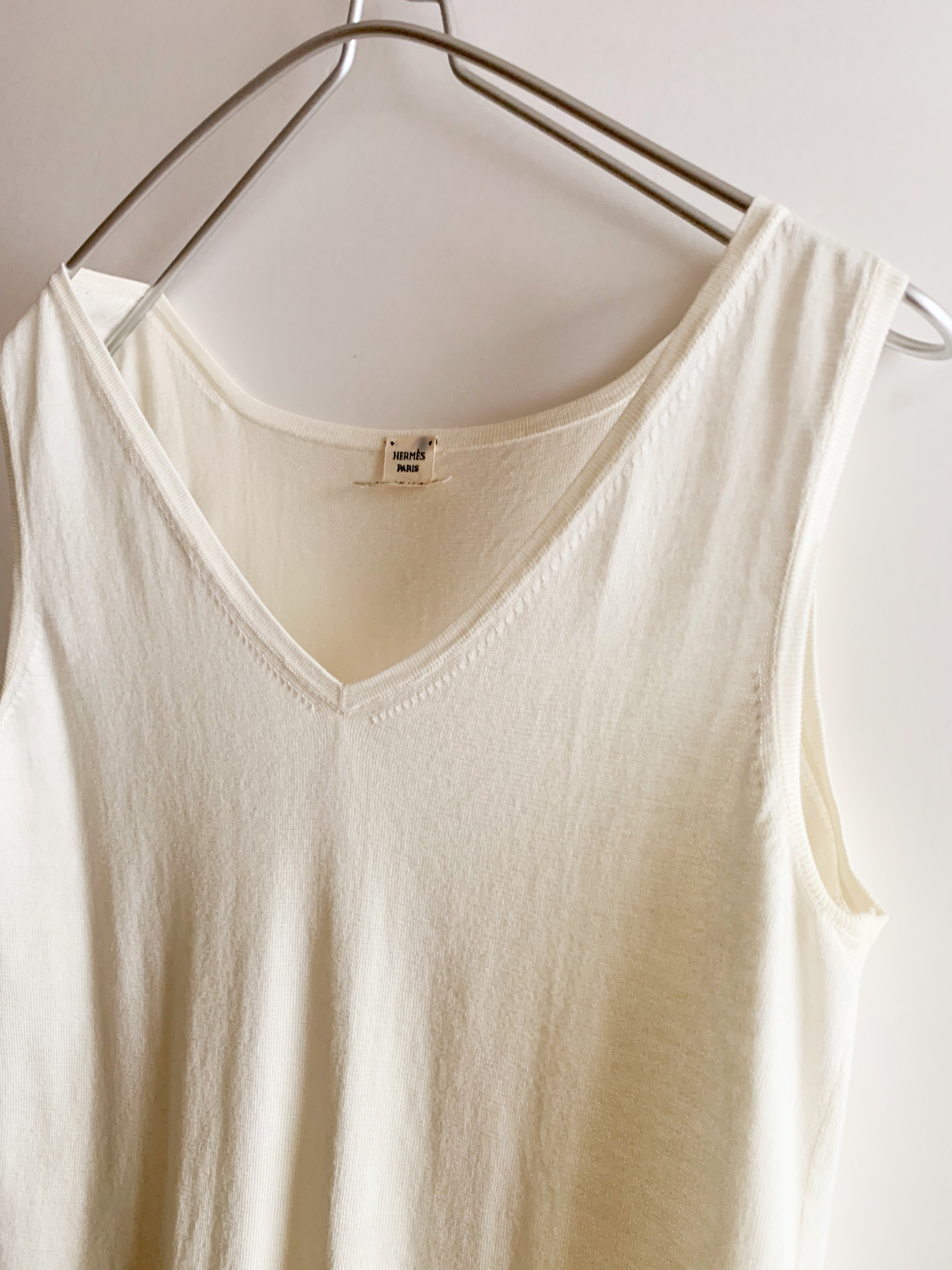【 HERMES  】  Margiela Design Tank Top