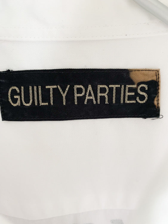 【 WACKO MARIA 】 Erotic Print white Shirts