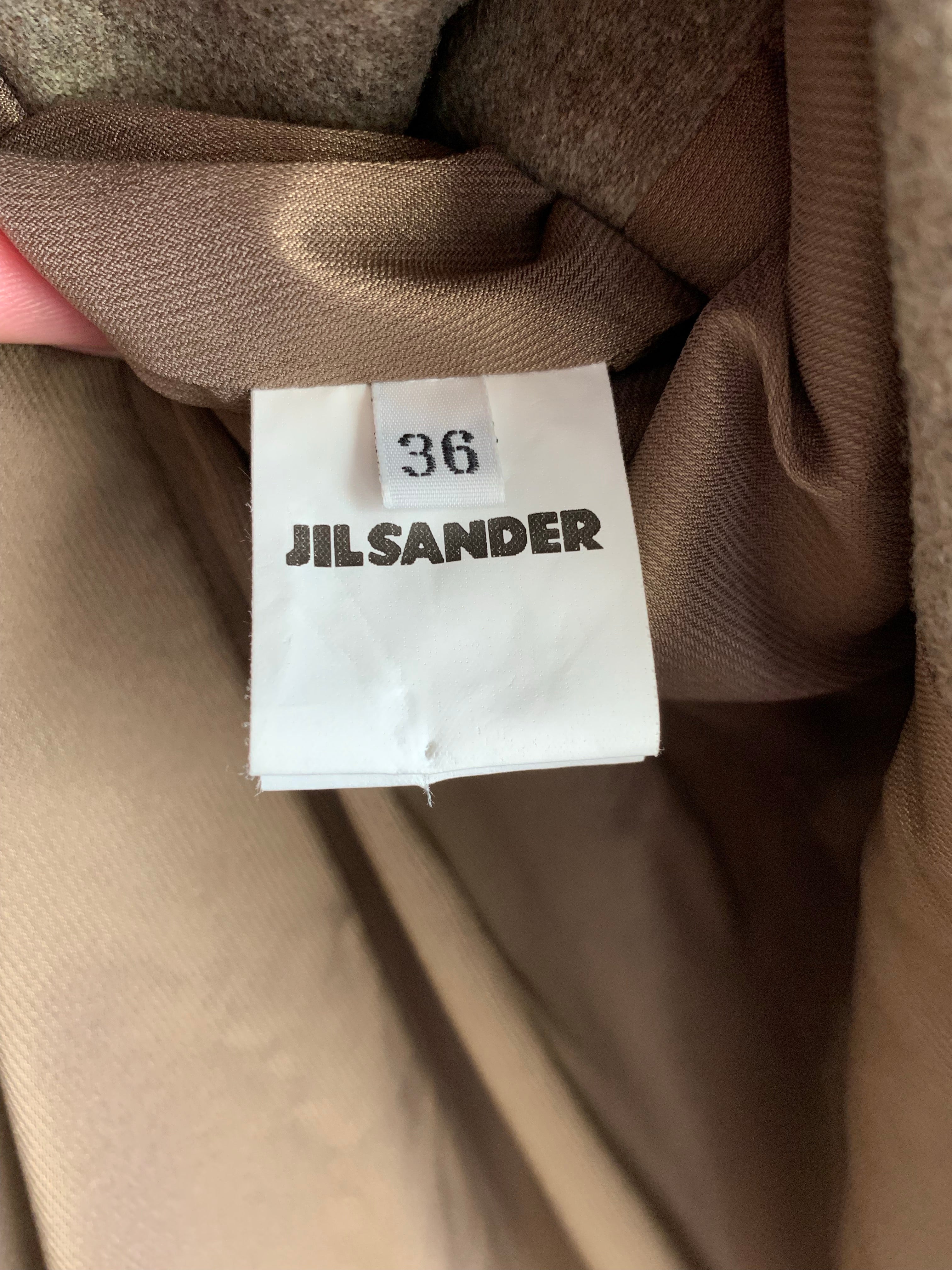 【 JIL SANDER 】 WOOL JACKET