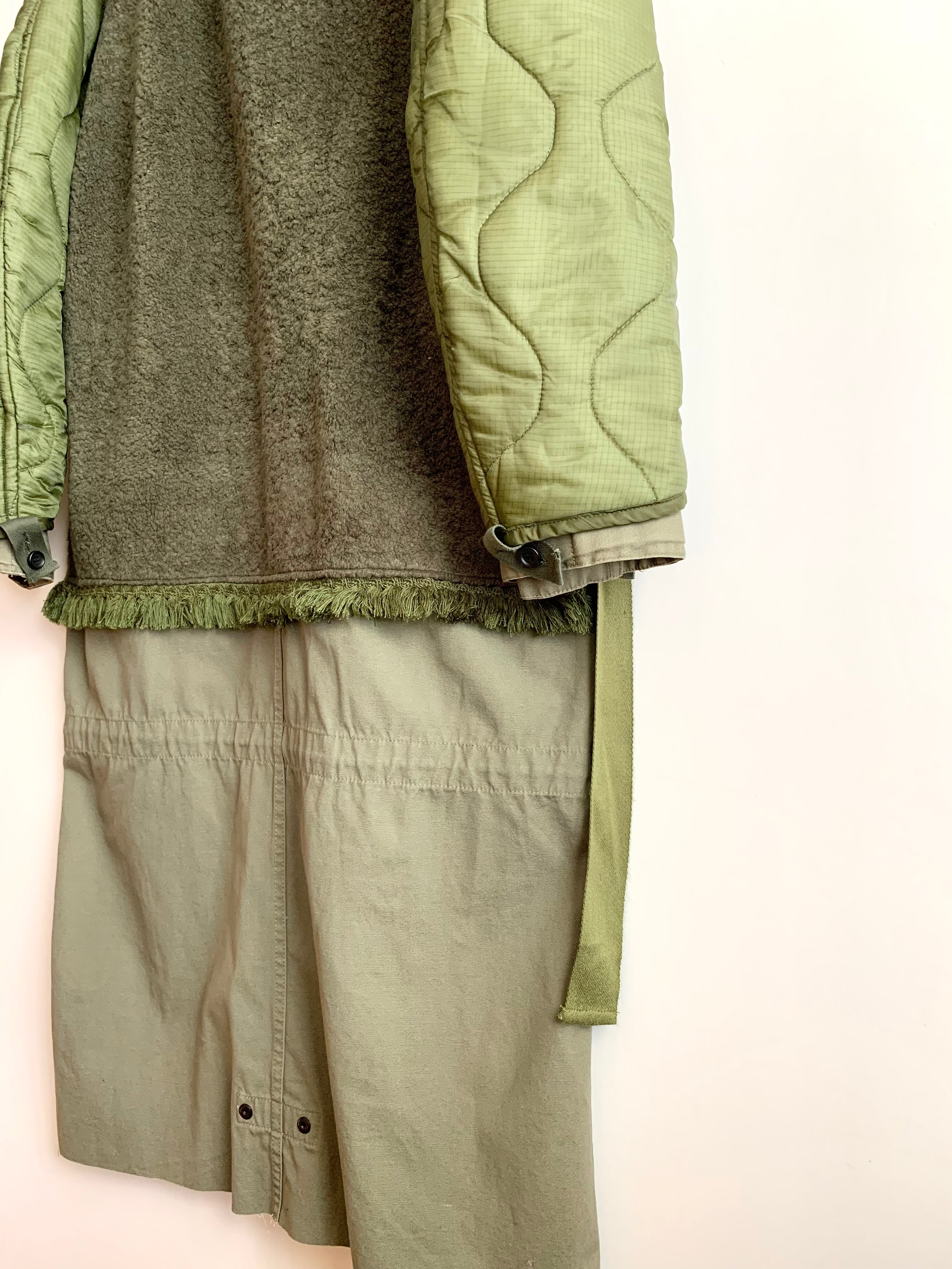 【 plumpynuts 】Docking Military Coat