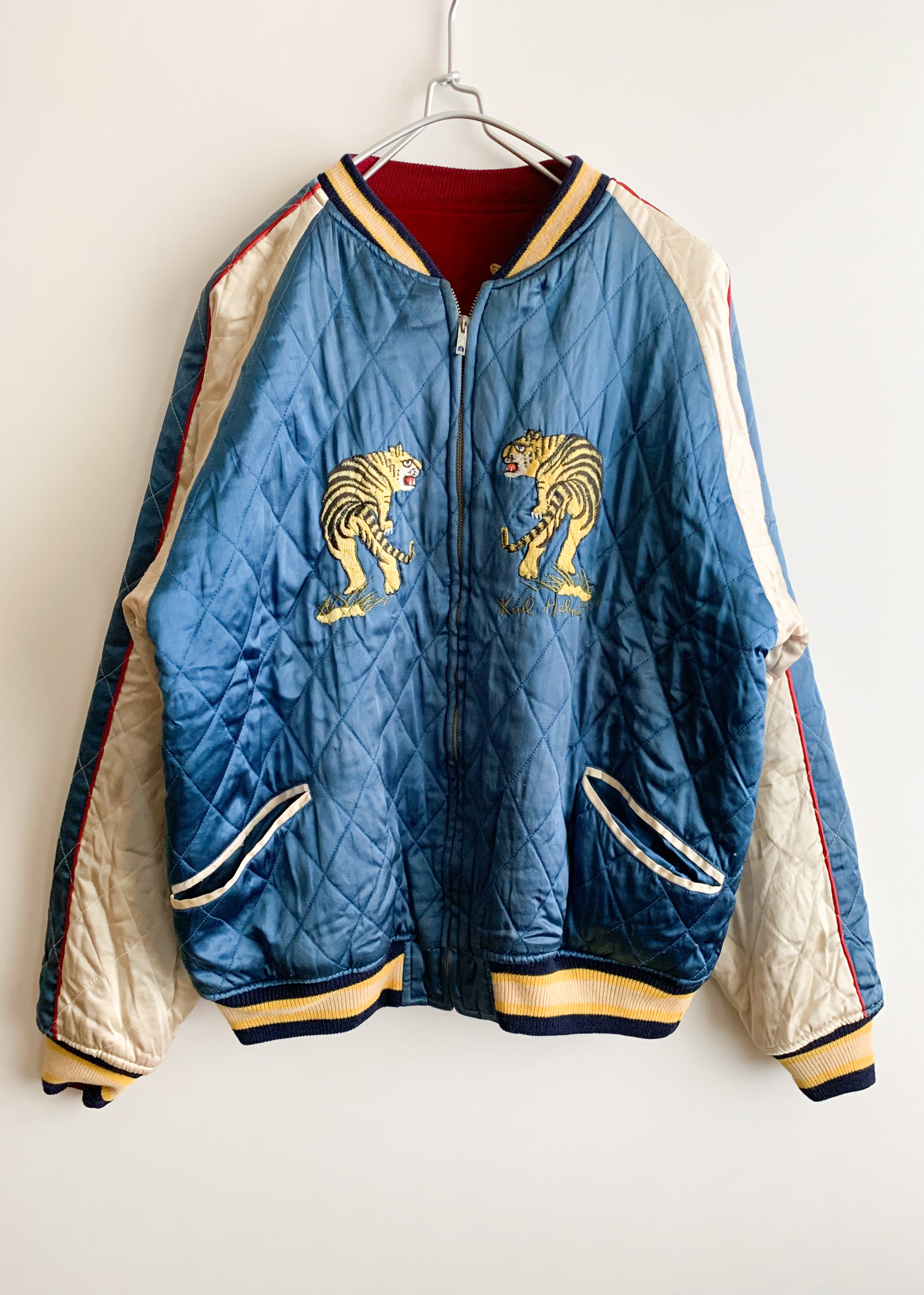 【 Karl Helmut 】 Reversible Souvenir Jacket