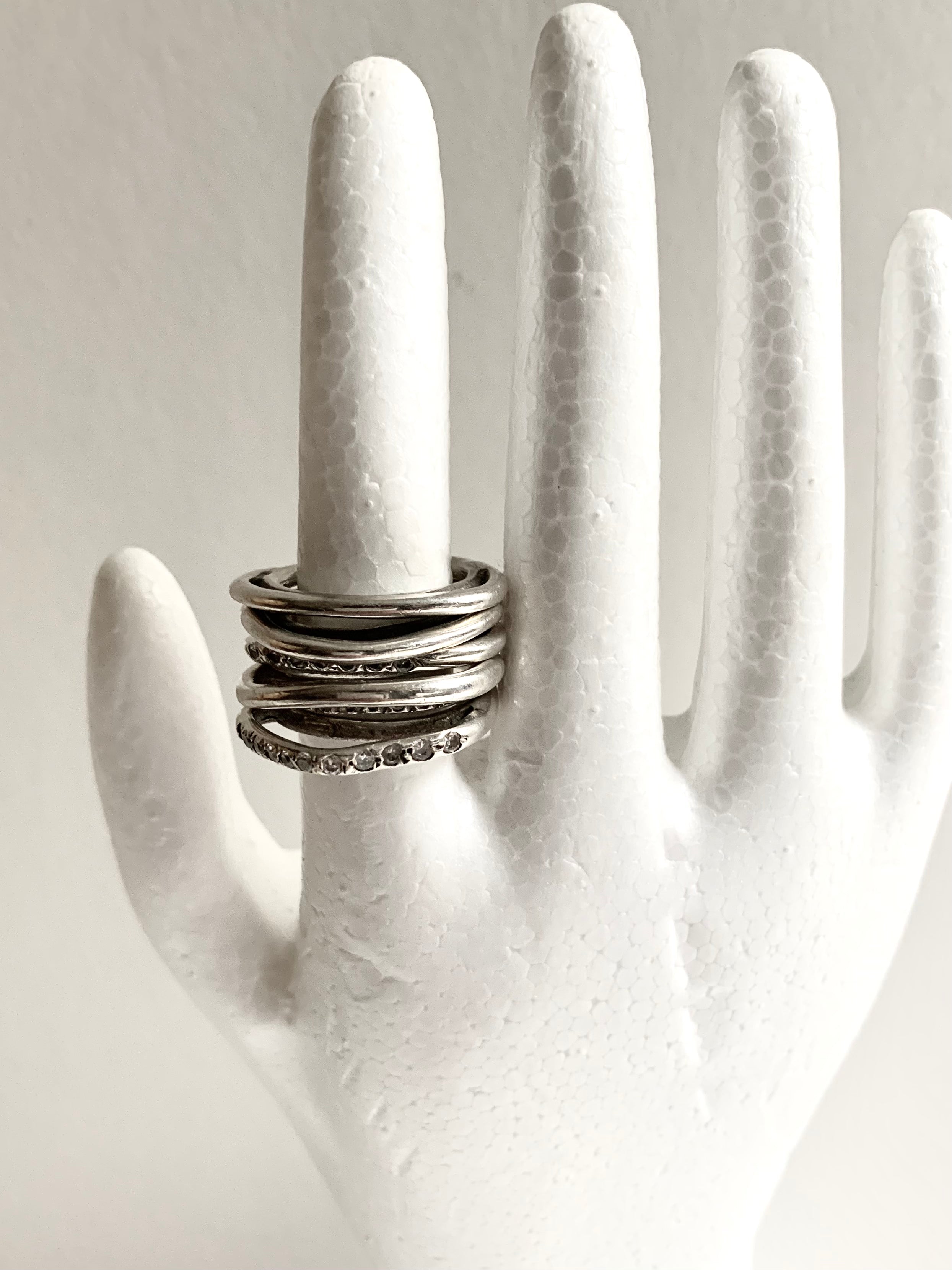 【 IOSSELLIANI 】Puzzle Five Ring