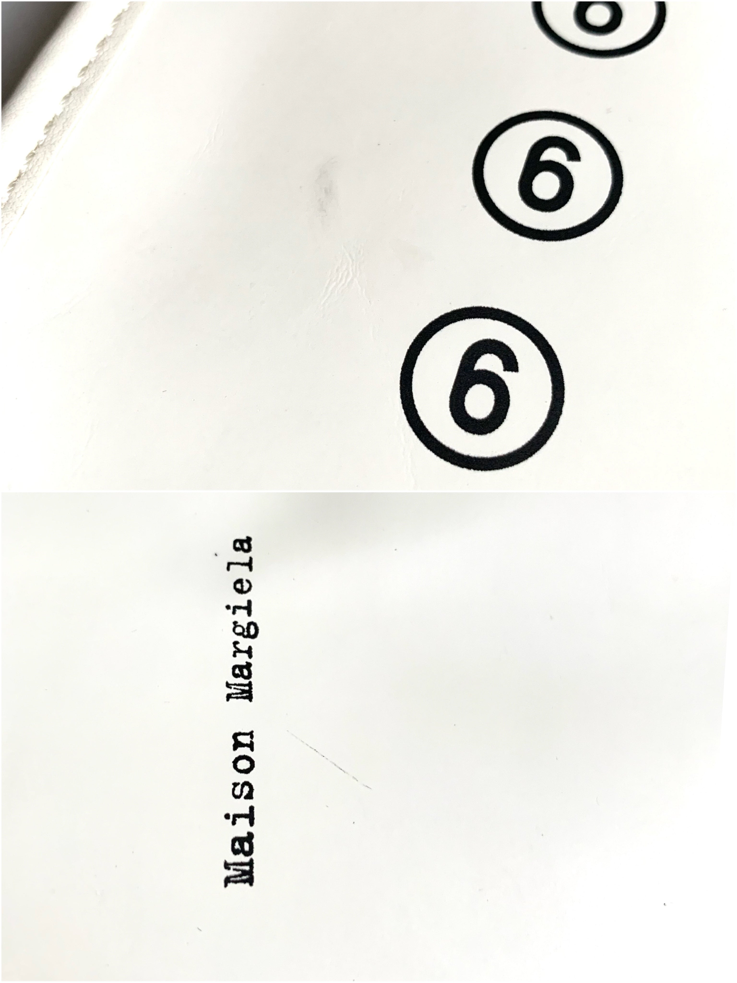 【 MM6 Maison Margiela 】Pvc Logo toto Bag