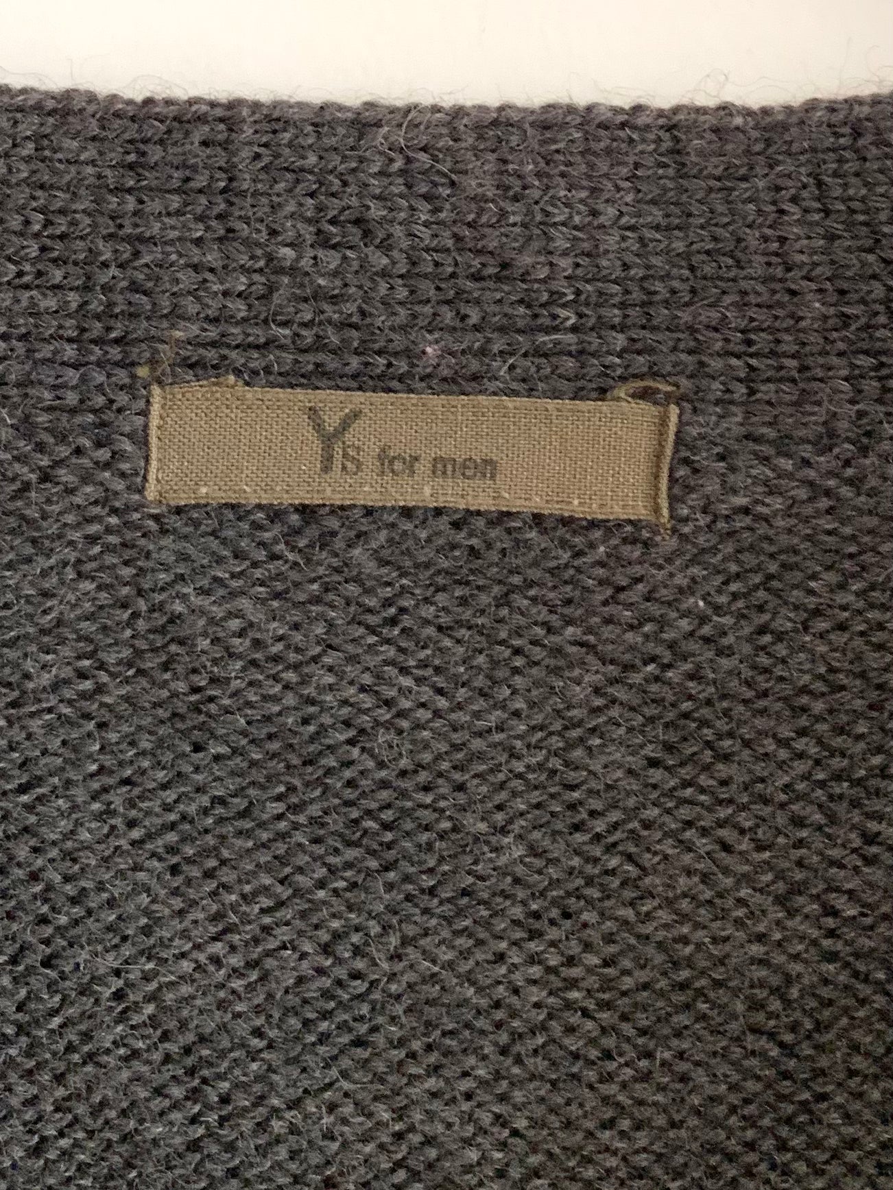 【 Y's for men 】 Knit Cardigan