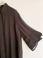 画像をギャラリービューアに読み込む, 【 FENDI 】 See-through Short Sleeve Shirts
