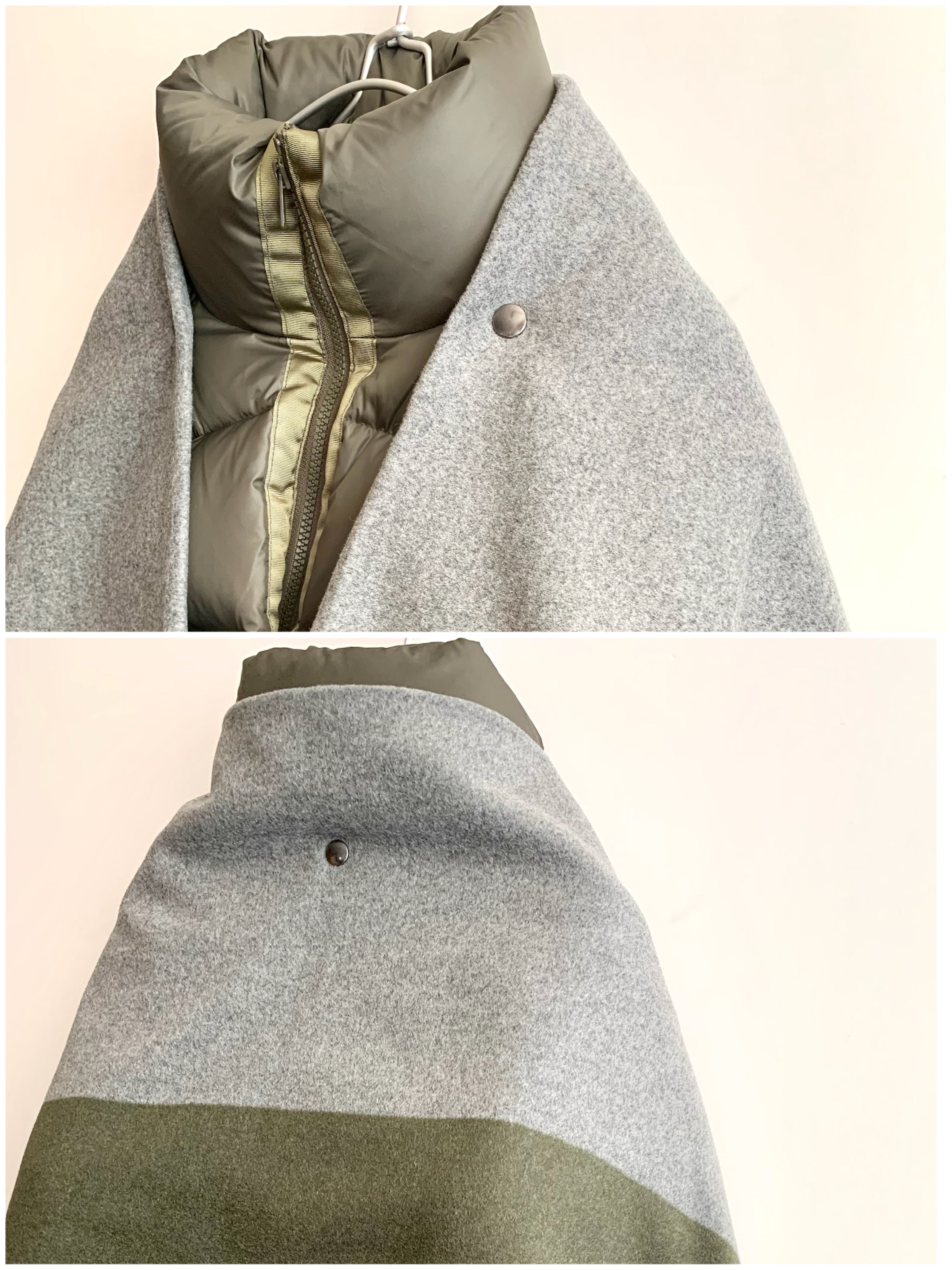 【 Muller of yoshio kubo 】Cape Down Jacket