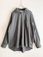 画像をギャラリービューアに読み込む, 【 COMME des GARCONS SHIRT 】Harf zip pull over shirs
