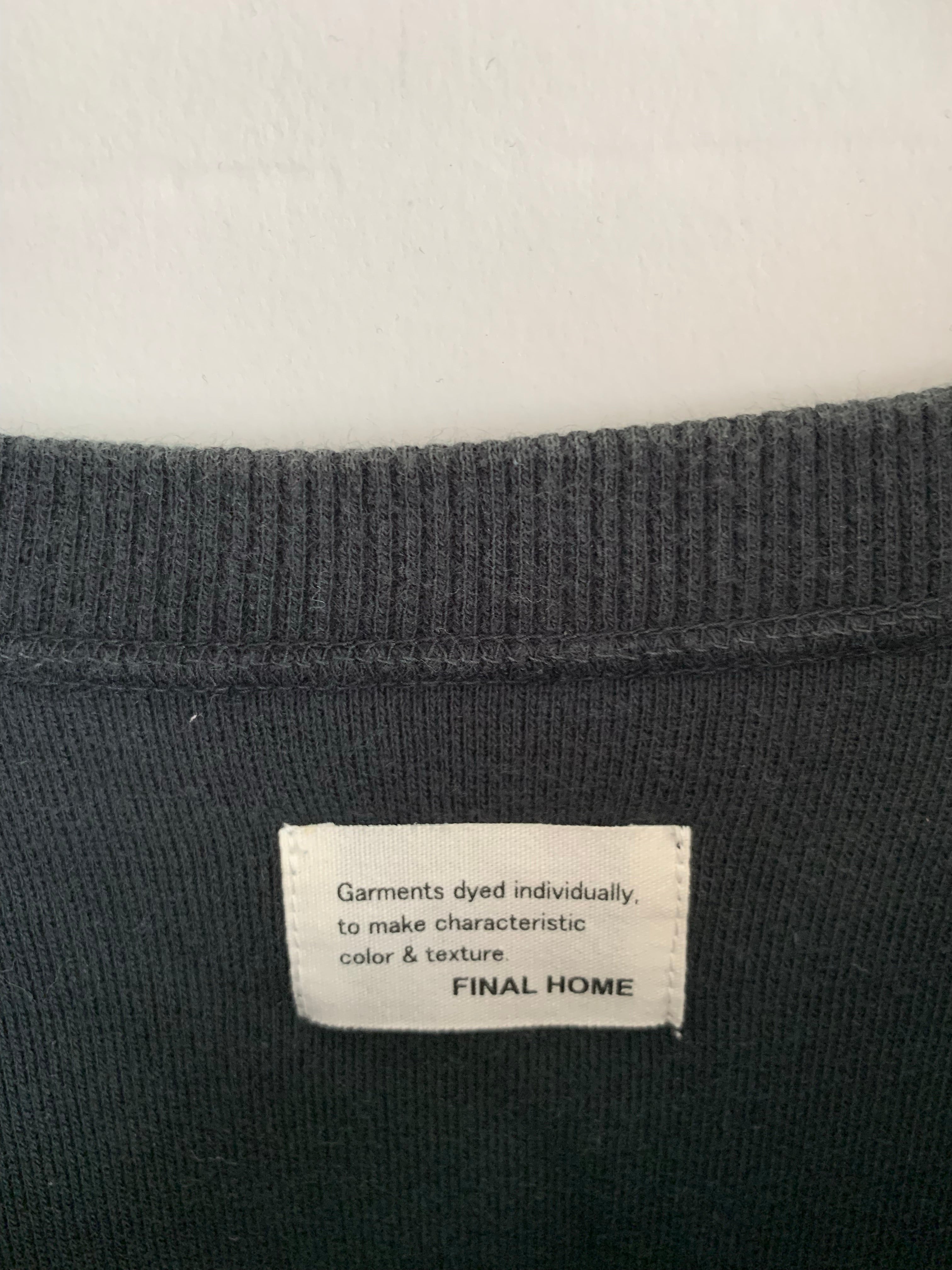 【 FINAL HOME 】 DESIGN SWEAT