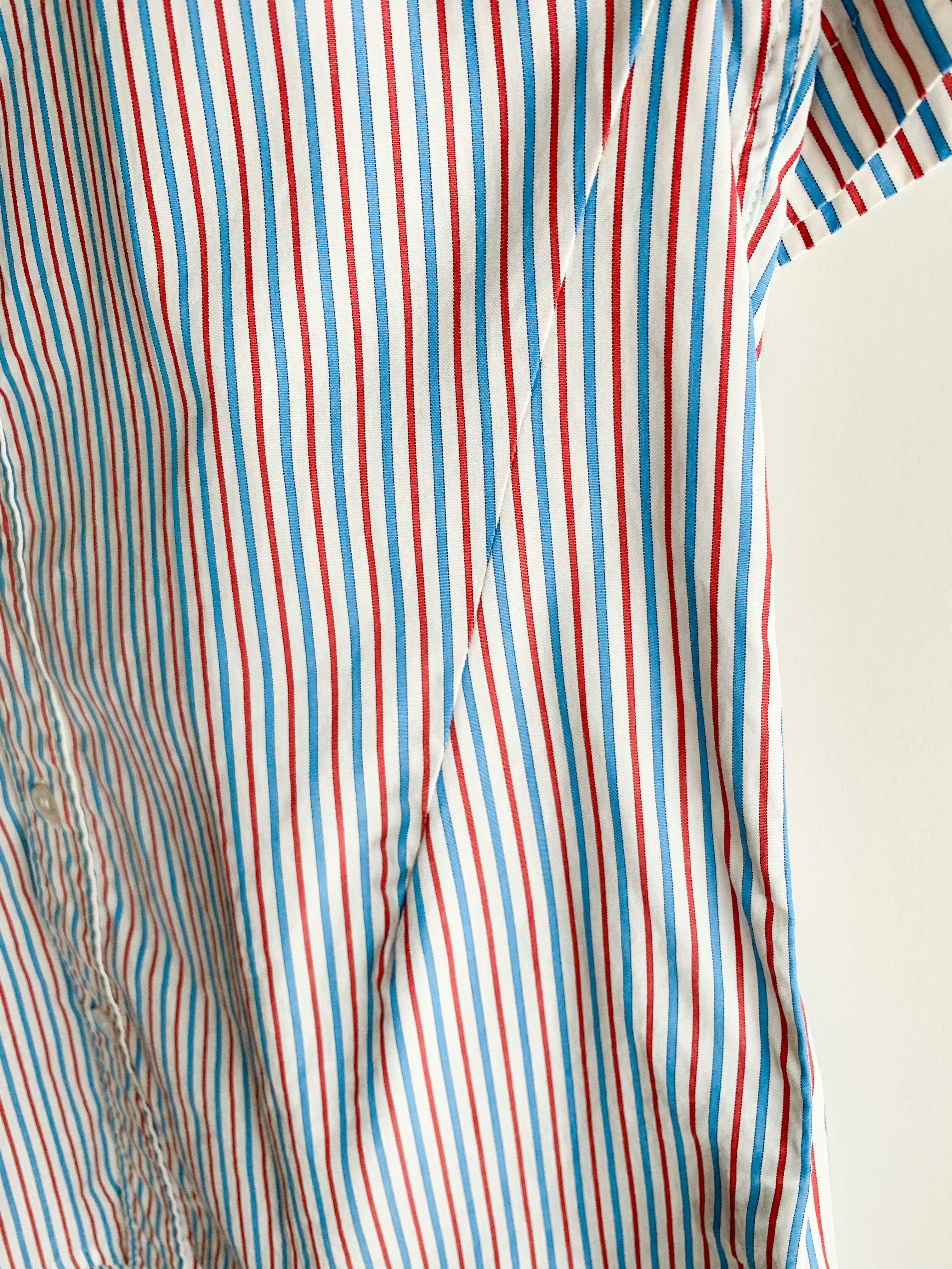 【 09ss RAF SIMONS 】 Stripe Short Sleeve Shirts