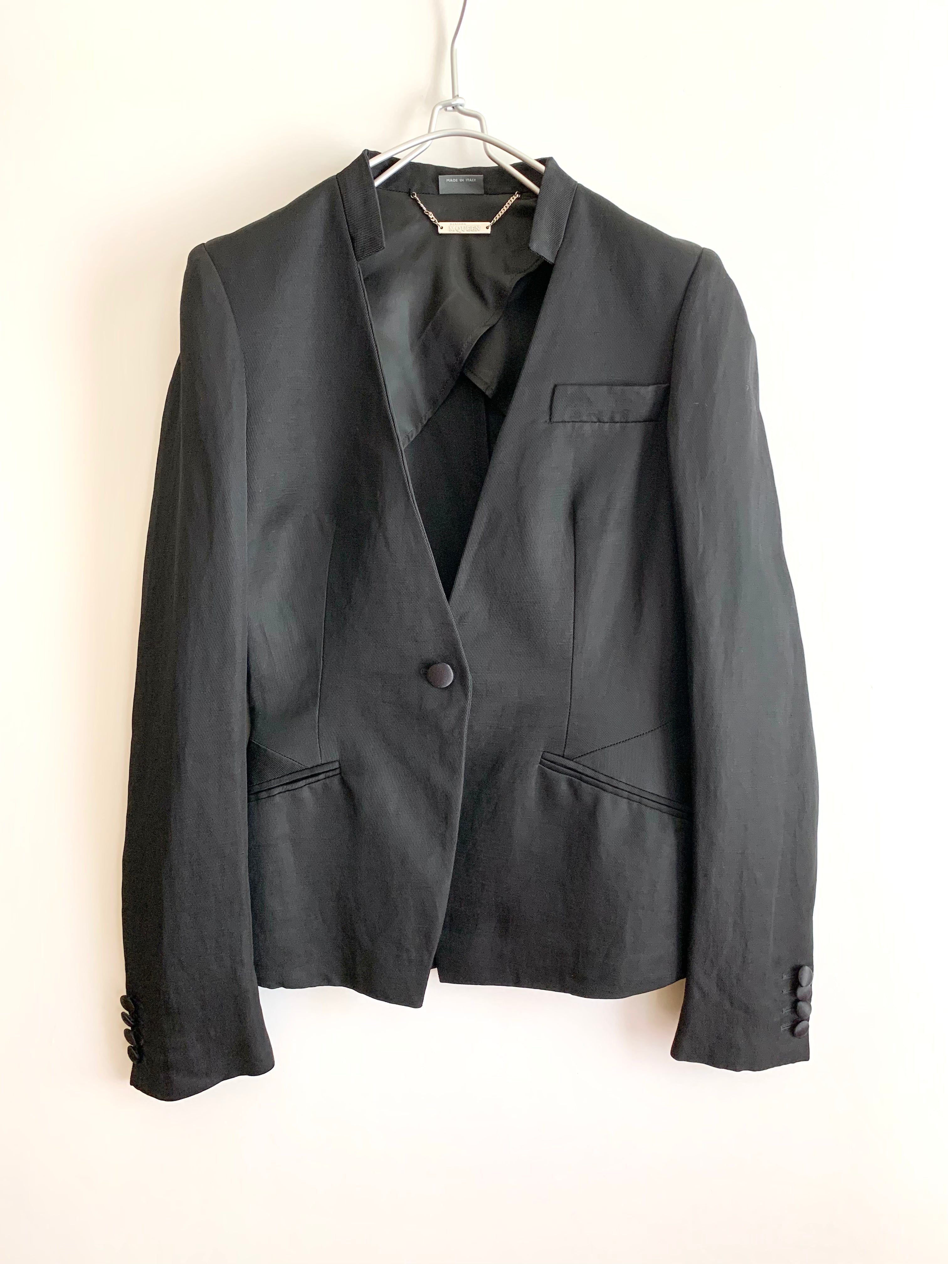 【 ALEXANDER McQEEN 】Linen Jacket