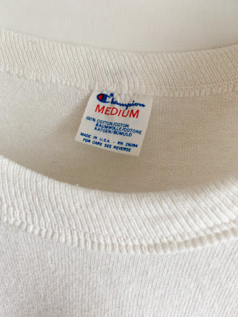 【 80s Chapmpion 】College Print T-shirts