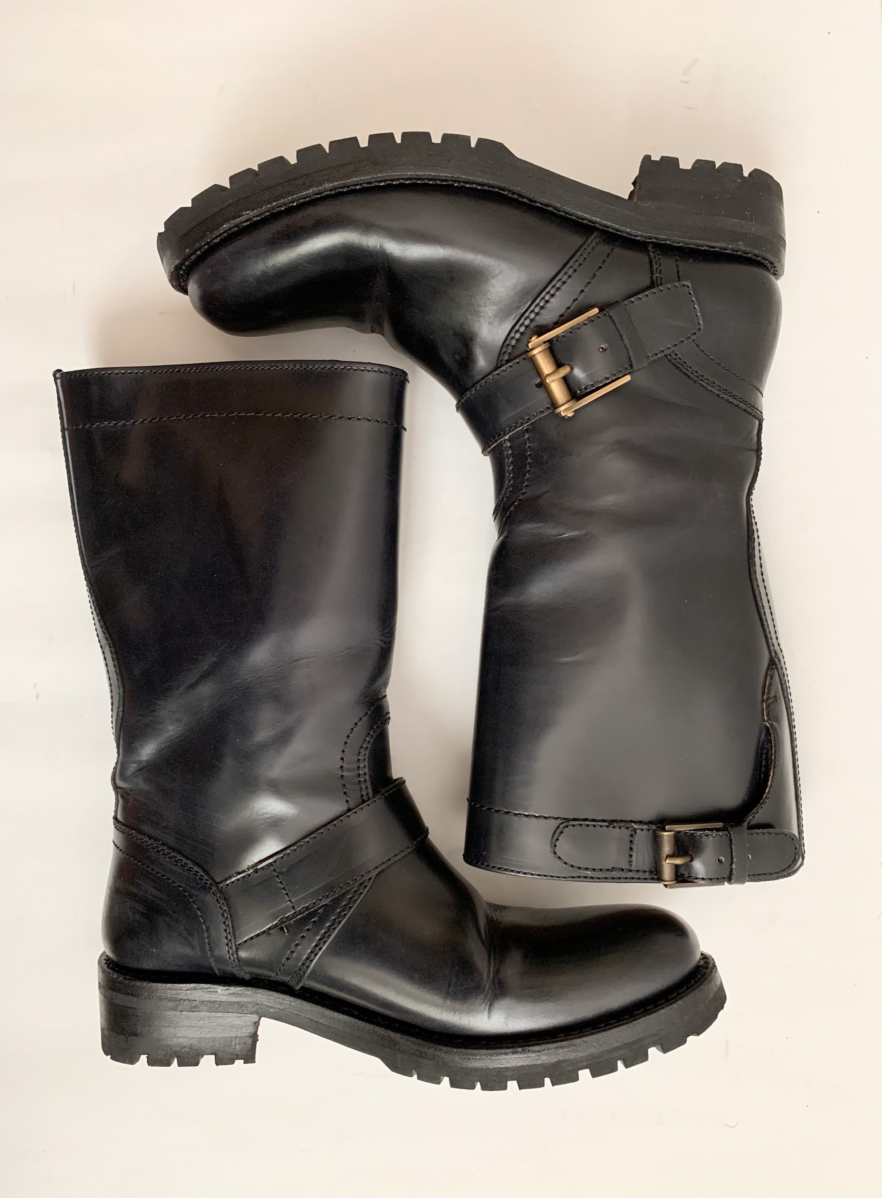 【 JIL SANDER 】 ENGINEER BOOTS