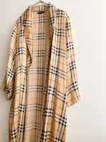 画像をギャラリービューアに読み込む, 【 Burberry&#39;s 】NOVA CHECK GOWN COAT
