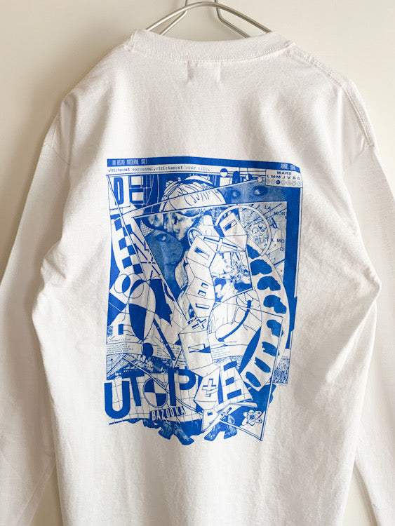 【 LANVIN en Bule × UTOPIE 】 Graphic art Long Sleeve T-shirts