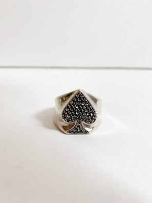 【 PUERTA DEL SOL 】Spade Ring