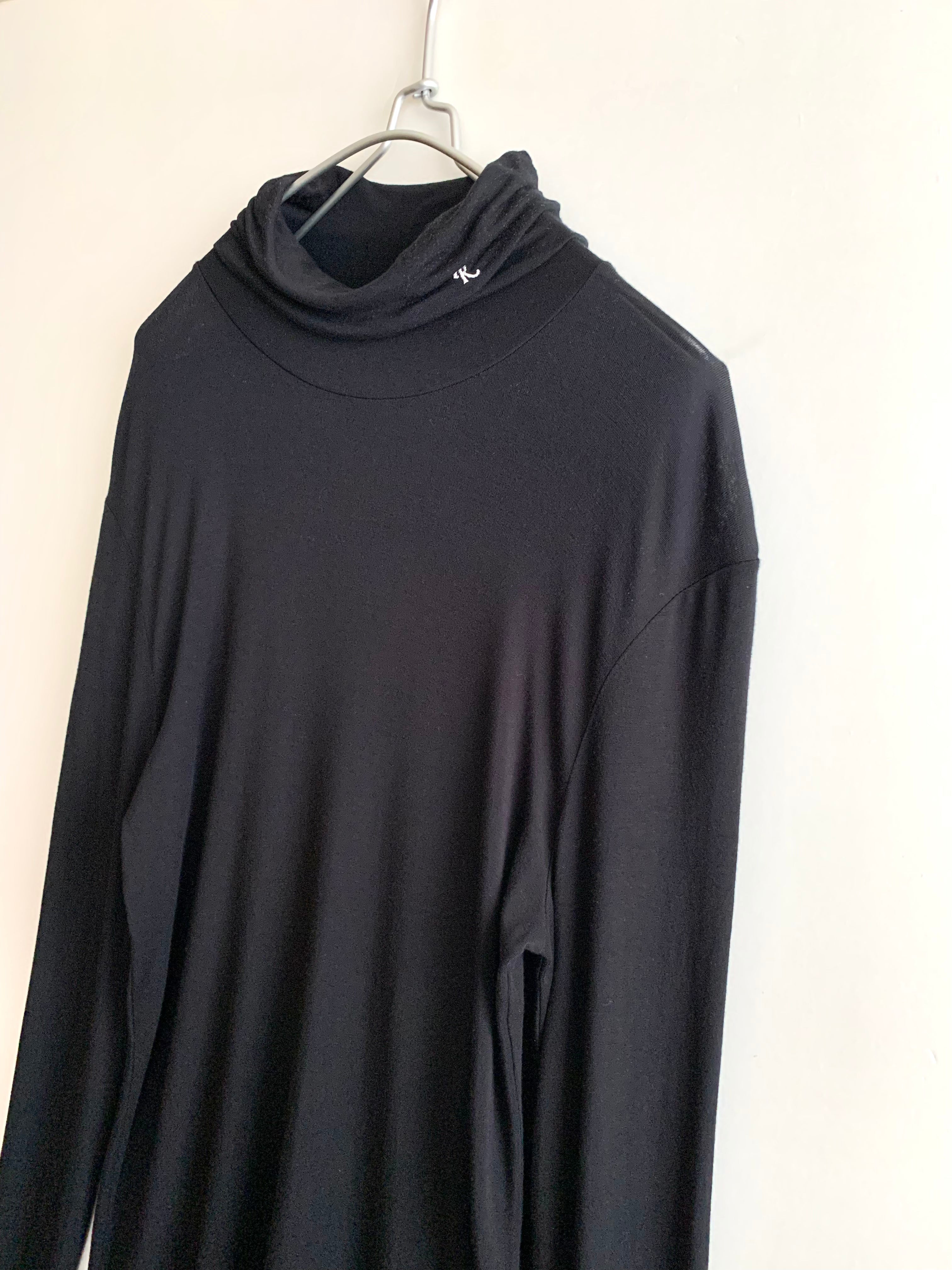 【 07-08 RAF SIMONS 】Turtleneck Cut sew