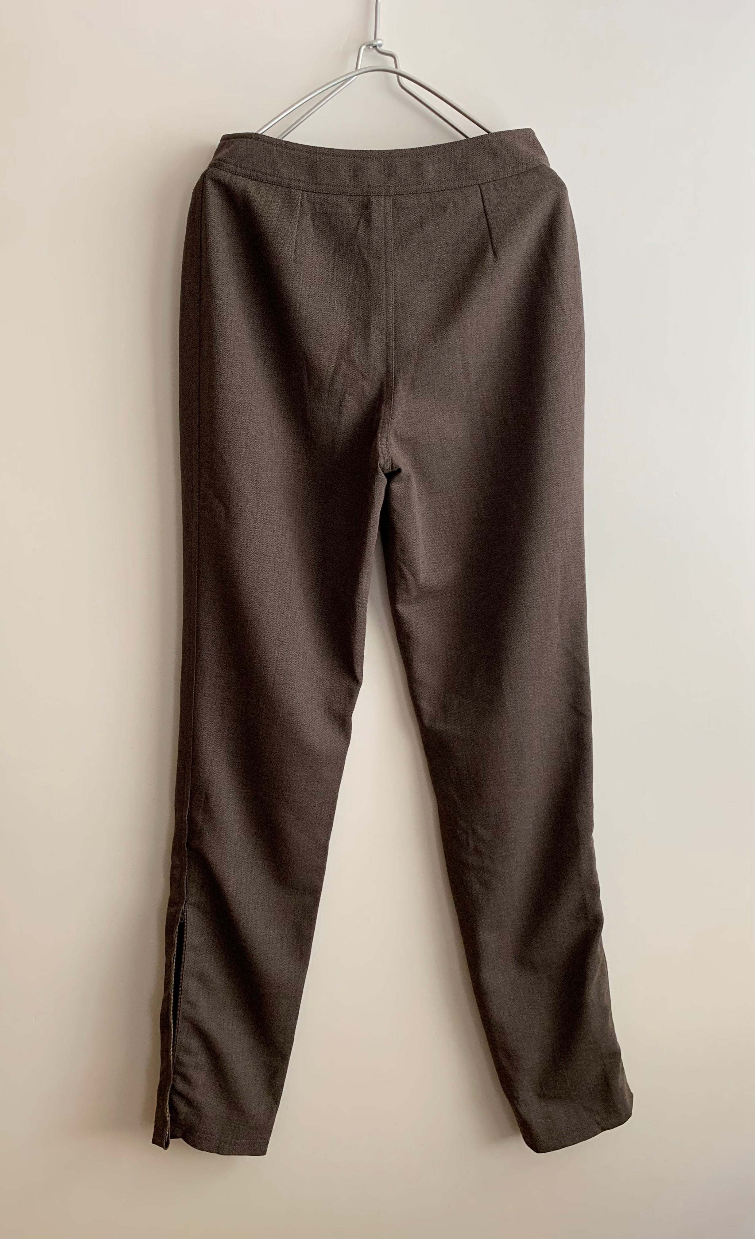 【 CHANEL 】 SIDE ZIP PANTS