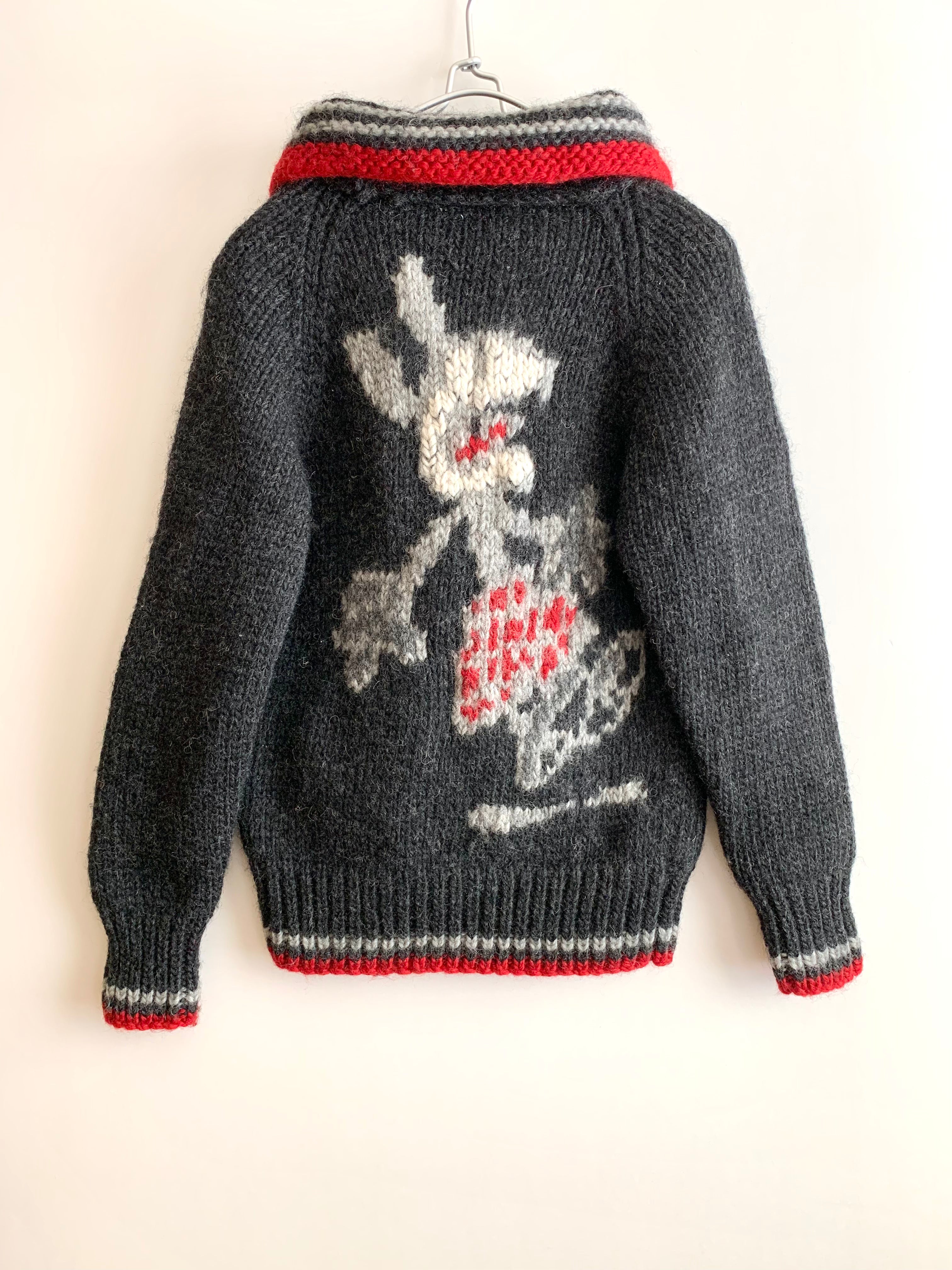 【 90s HYSTERICS GLAUMOR 】Cowichan Knit