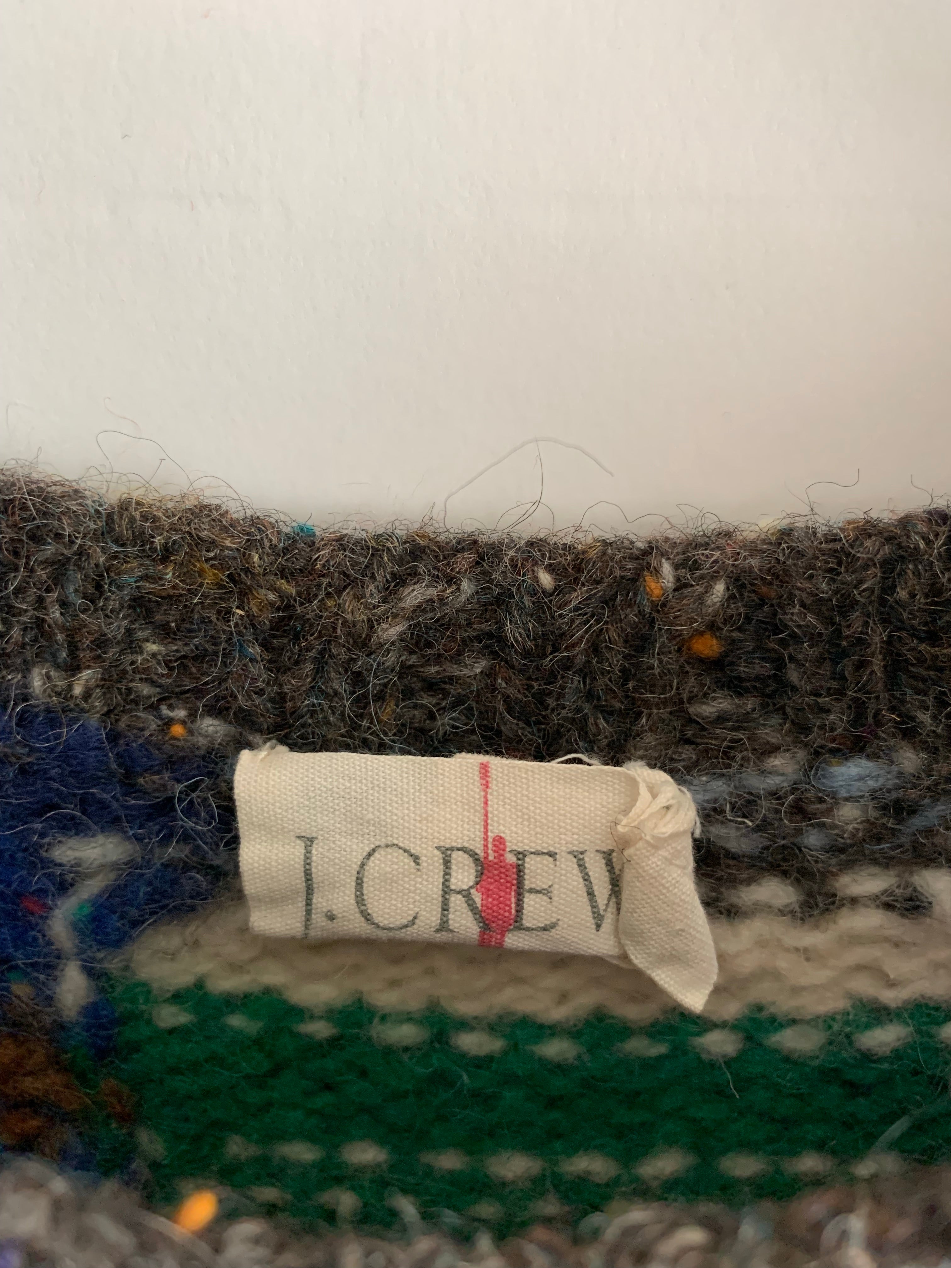 【 J.CREW 】Pachwaok Knit