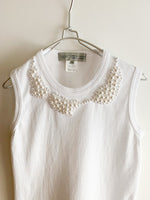 画像をギャラリービューアに読み込む, 【 Jupe BY JACKIE × COMME des GARCONS 】Pearl design T-Shirts
