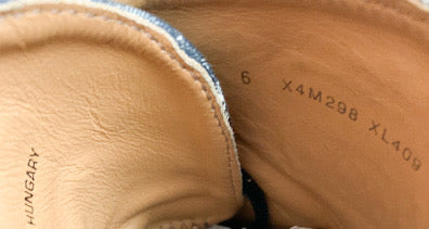 【 EMPORIO ARMANI 】Bleach Design Dnime Boots