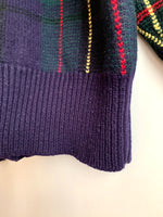 画像をギャラリービューアに読み込む, 【 POLo by Ralph Lauren 】Plaid pattern Knit
