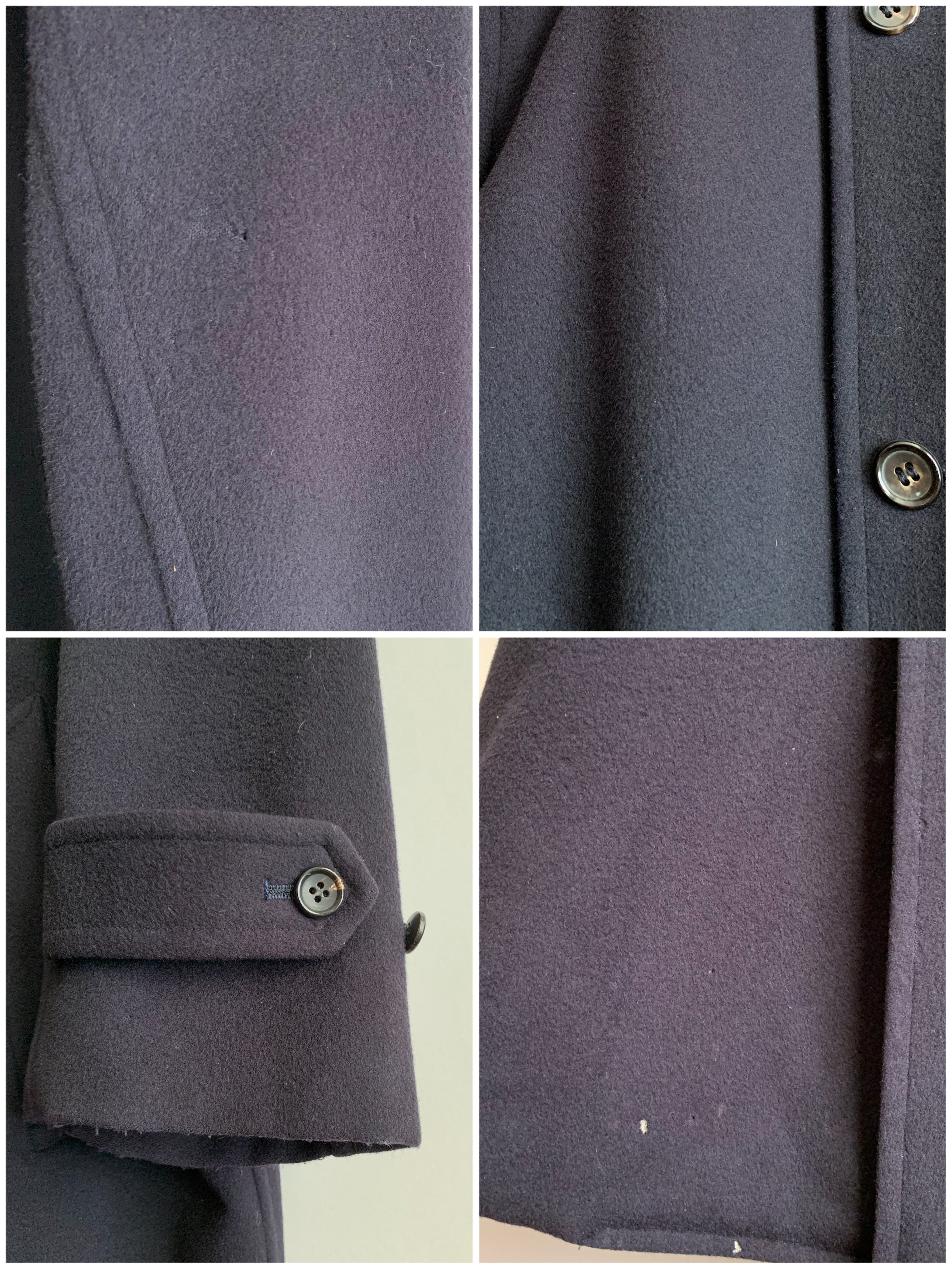 【 90s Comme des Garçons Homme 】Wool Long Coat