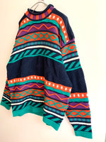 画像をギャラリービューアに読み込む, 【 DEAD STOCK 90s Vintage 】 Roll Neck 3D Knit
