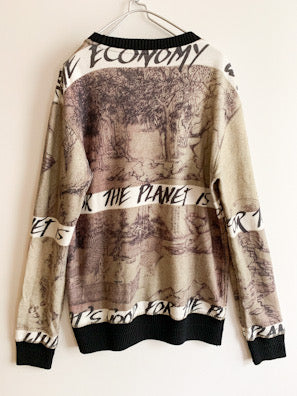 【 Vivienne westwood 】 Ink Painting Sweat