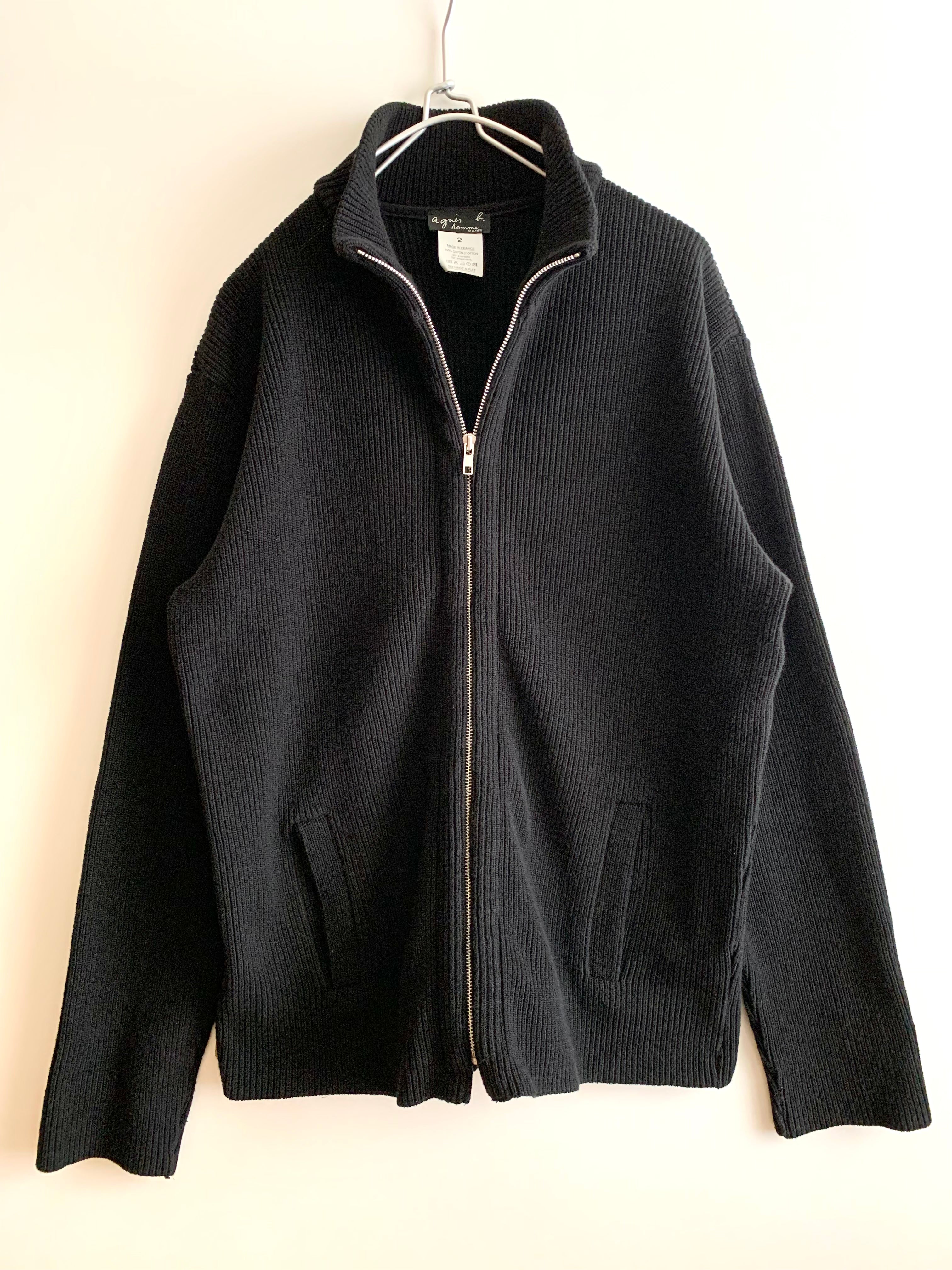 【 90s agnès b. HOMME 】Drivers Knit