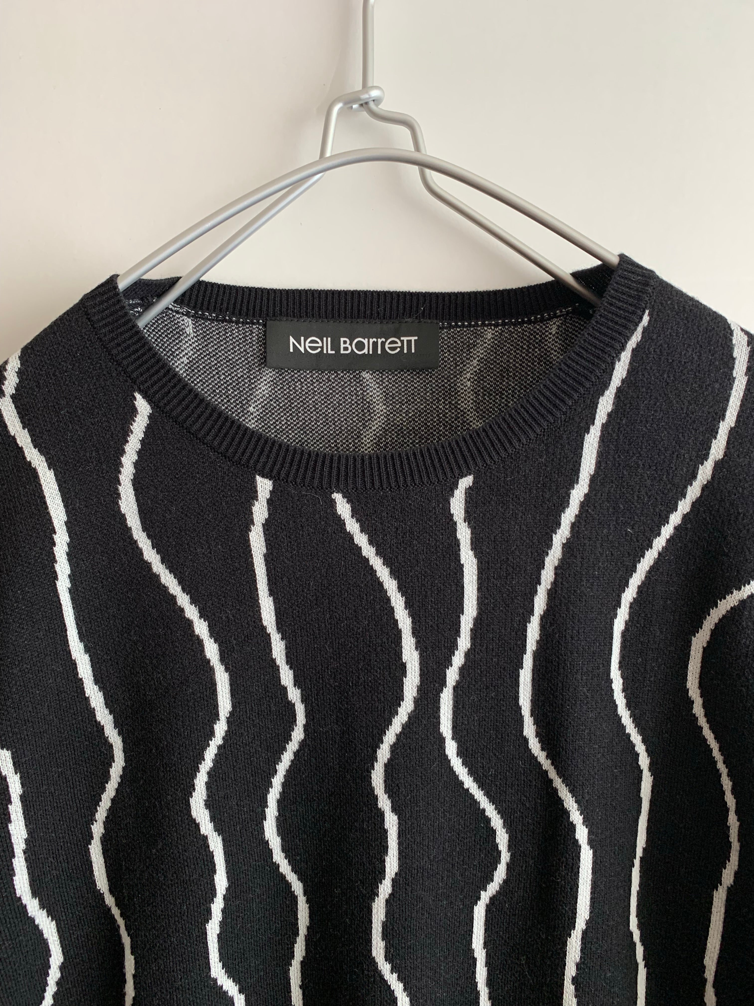 【 NeIL Barrett 】Thunderbolt Knit