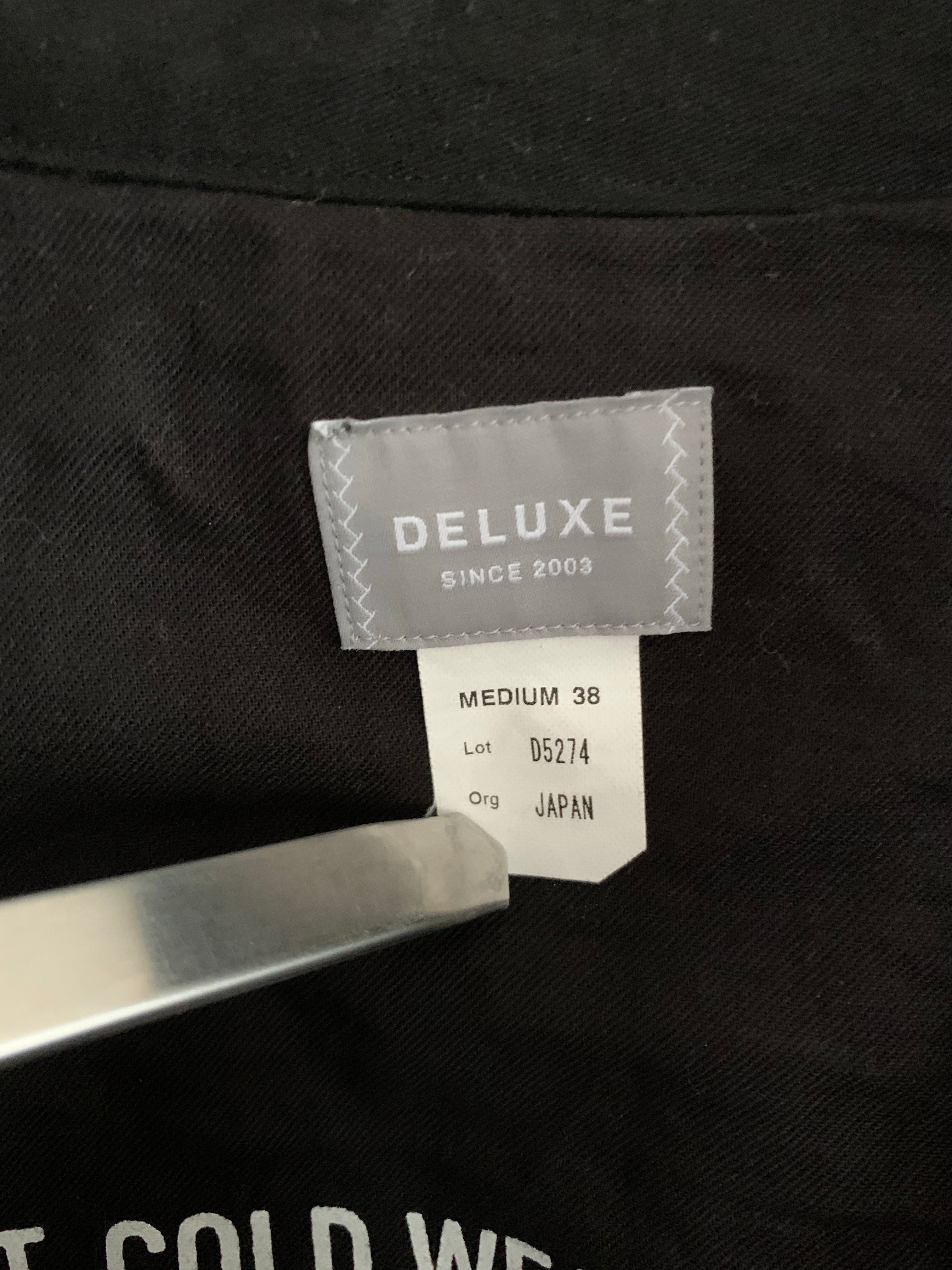 【DELUX 】D-51 INKFISH  OVER SIZE COAT