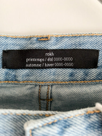 【 rokh 】 Design Denim Pants
