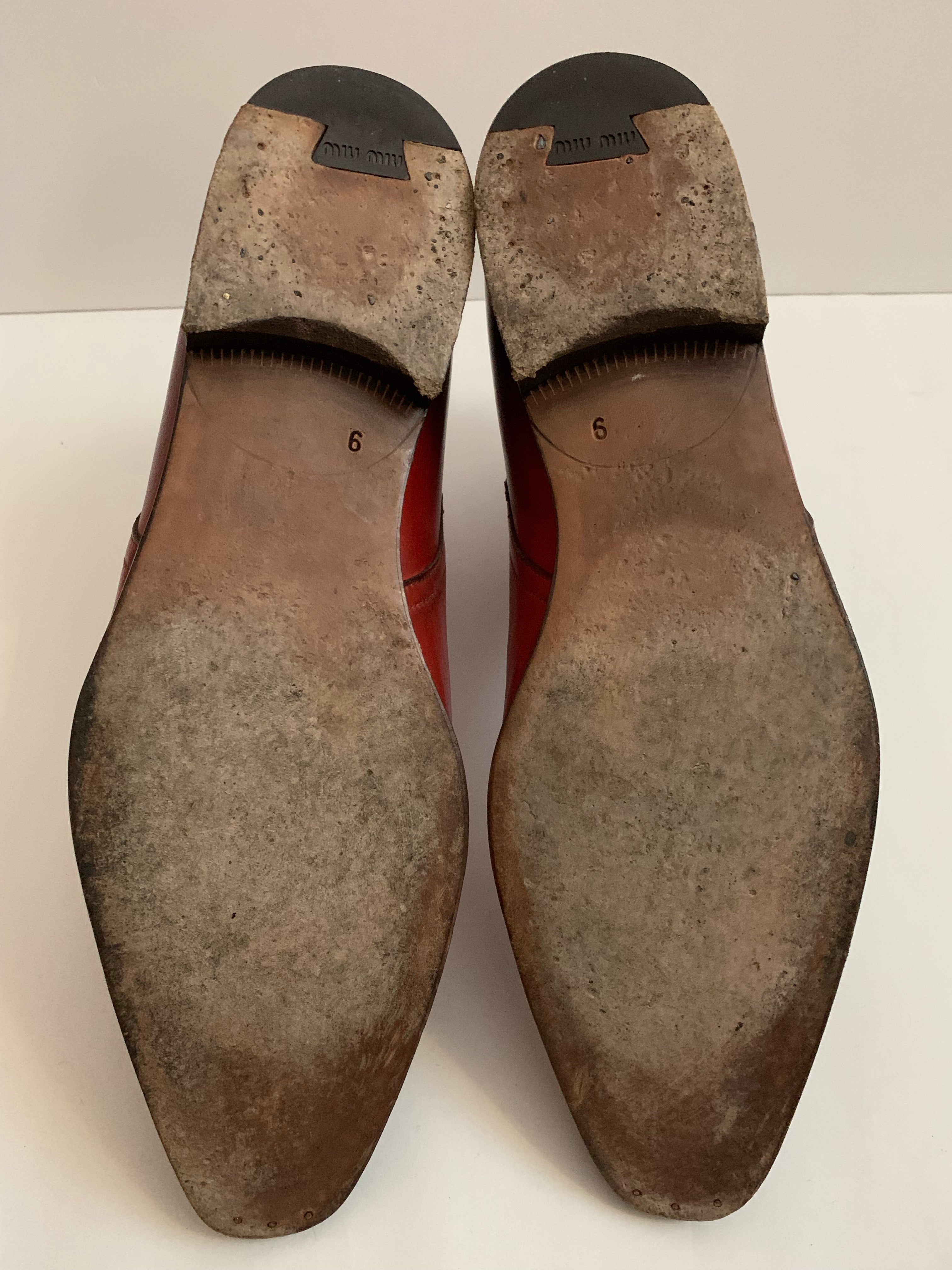 【 MIU MIU 】JODHPUR BOOTS