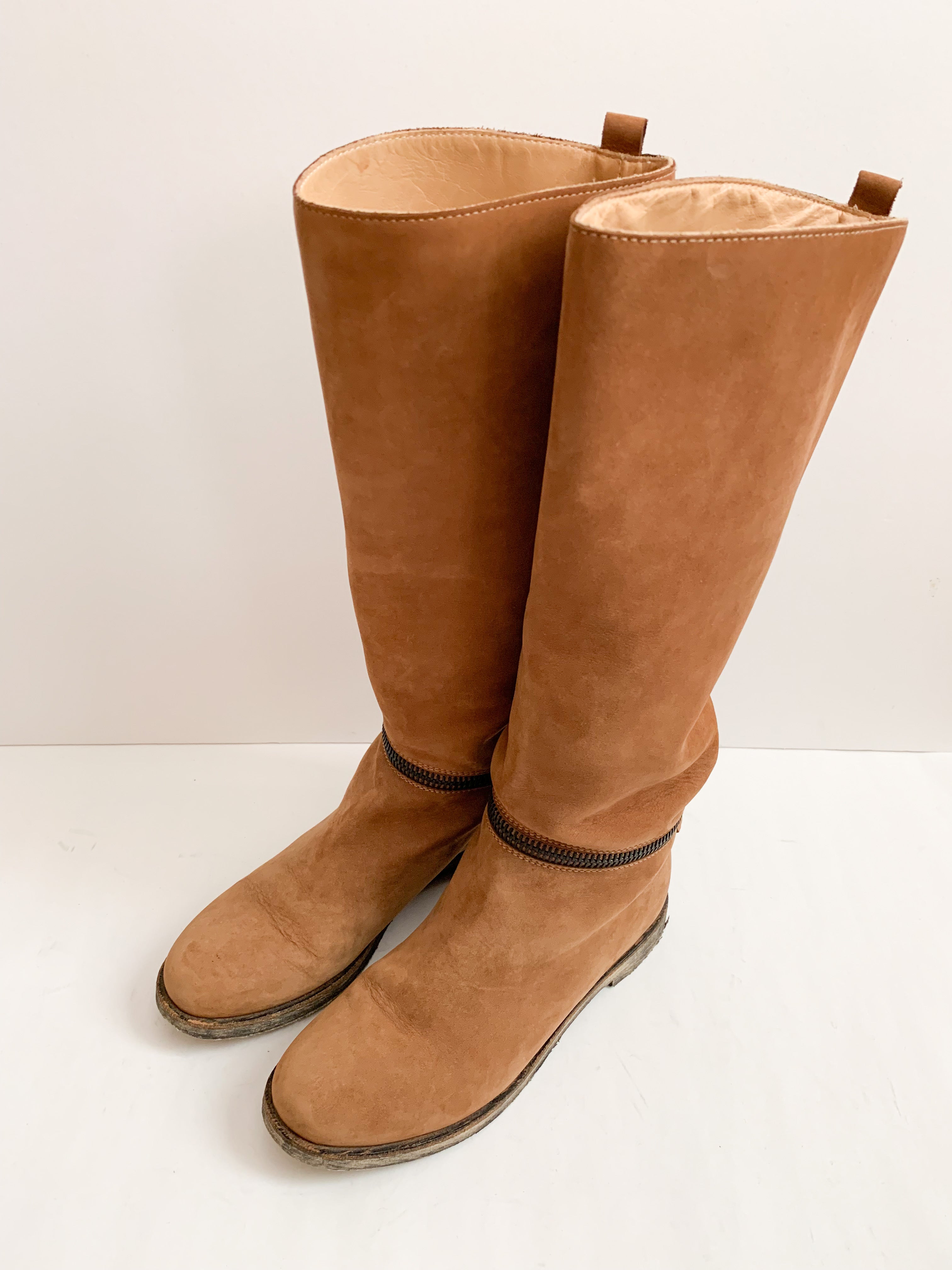 【 MM6 Martin margiela 】 2WAY LONG BOOTS