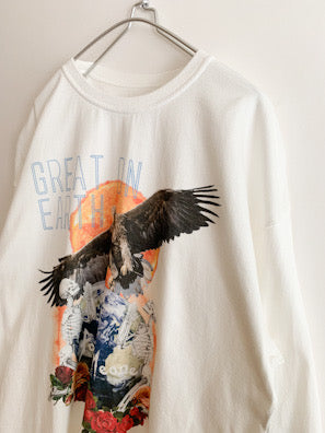 【 FORSOMEONE 】 " Great on Earth " Long Sleeve T-shirts