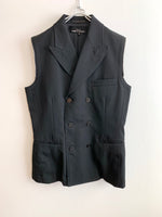 画像をギャラリービューアに読み込む, 【 90s tricot COMME des GARÇONS 】2way Double Design Tailord Jacket
