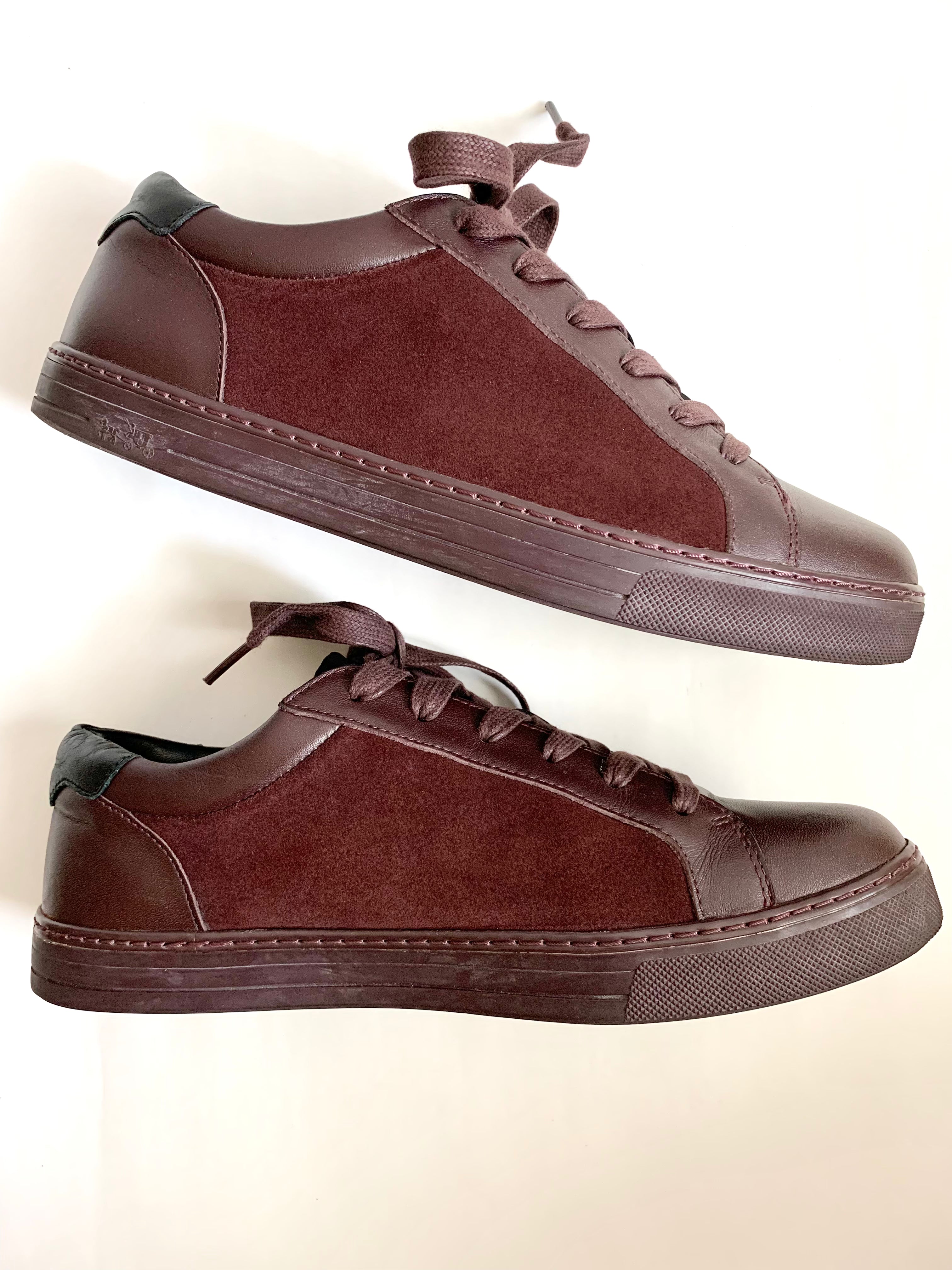 【 COACH 】Leather Sneaker