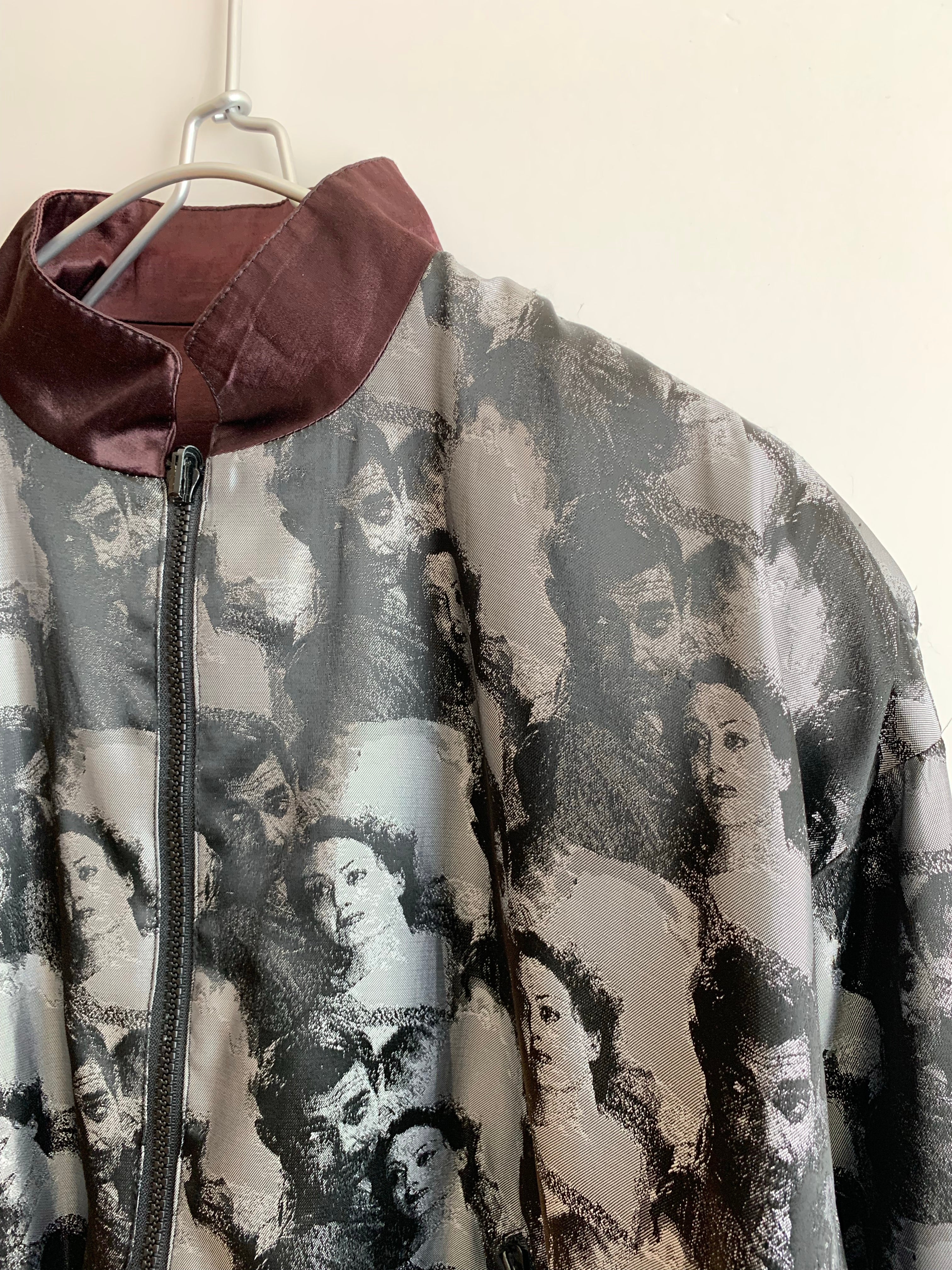 【 VINTAGE 】PHOTO  REVERSIBLE JACKET