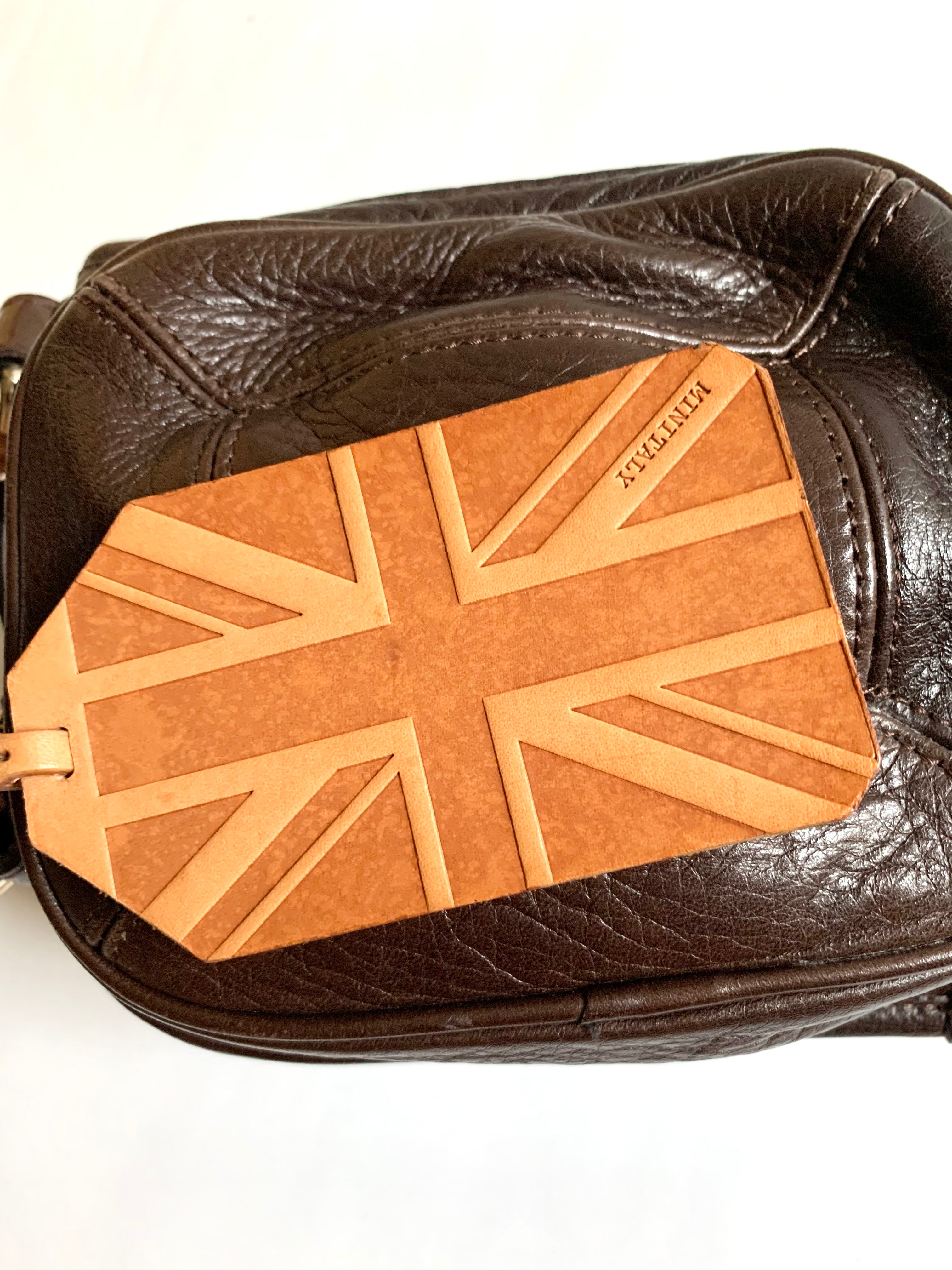 【 aniary minitaly 】Leather  Body Bag