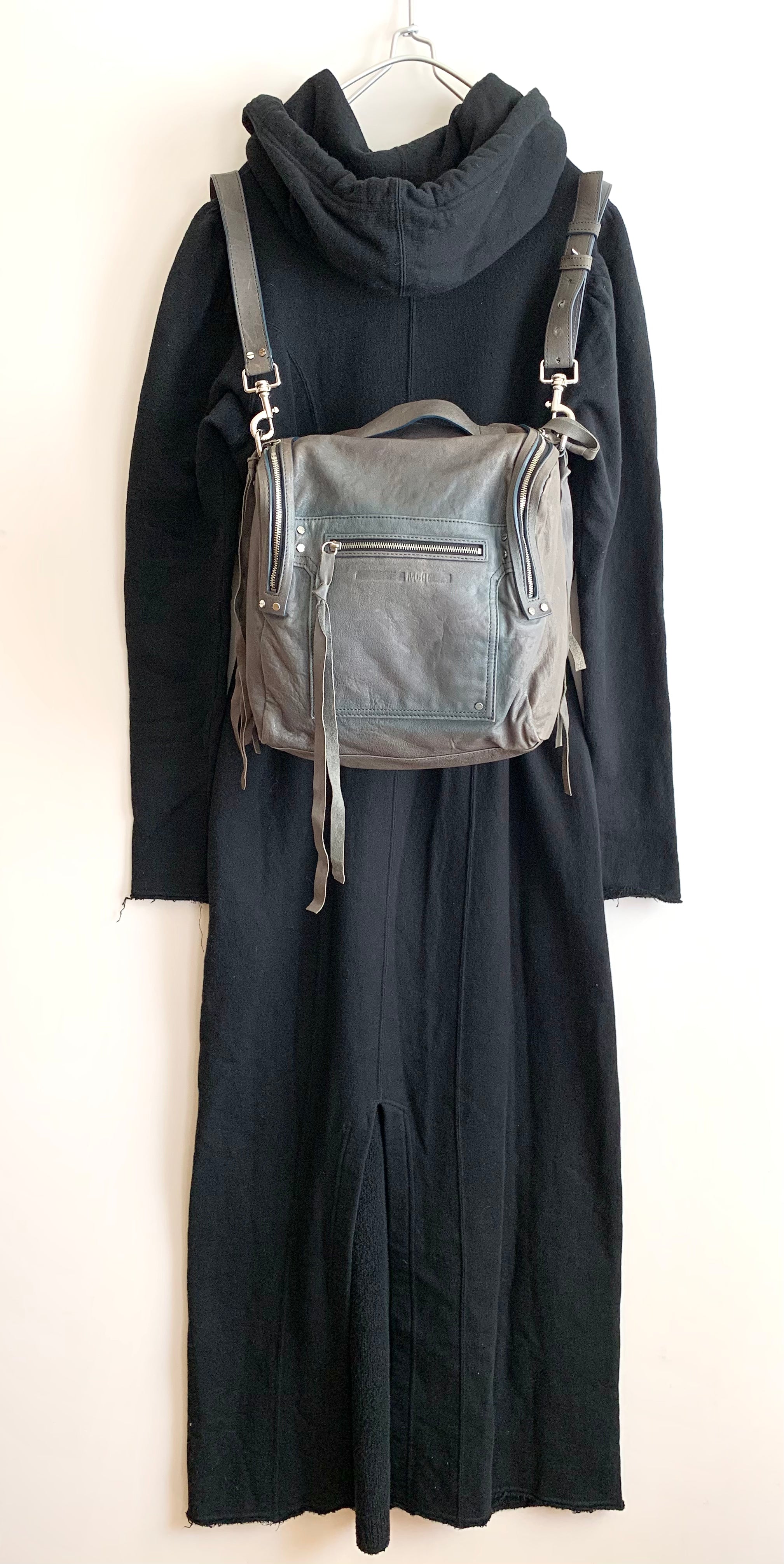 【 McQ ALEXANDER McQEEN 】Leather Back Pak