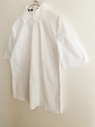 【 JIL SANDER NAVY 】 PULL OVER Short Sleeve Shirts