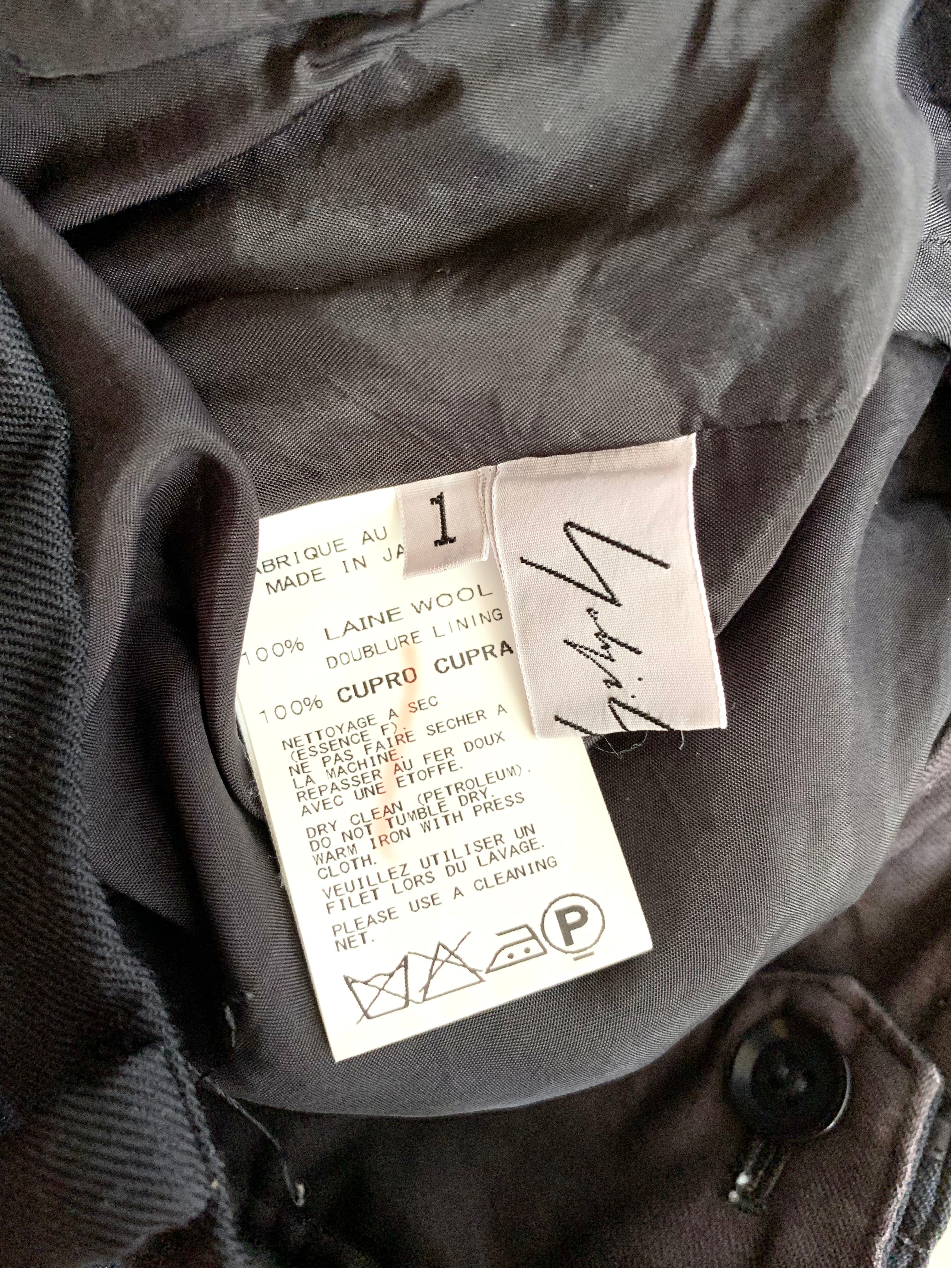 【 Y's yohji  yamamoto 】Tapered  Pants